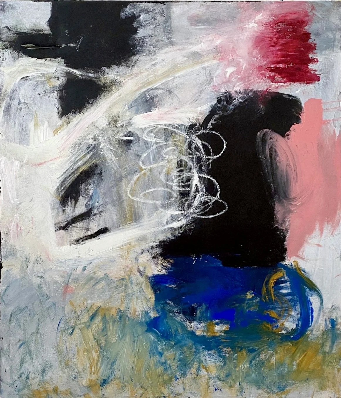 The Daughter's Painting, 80x70cm, 2025