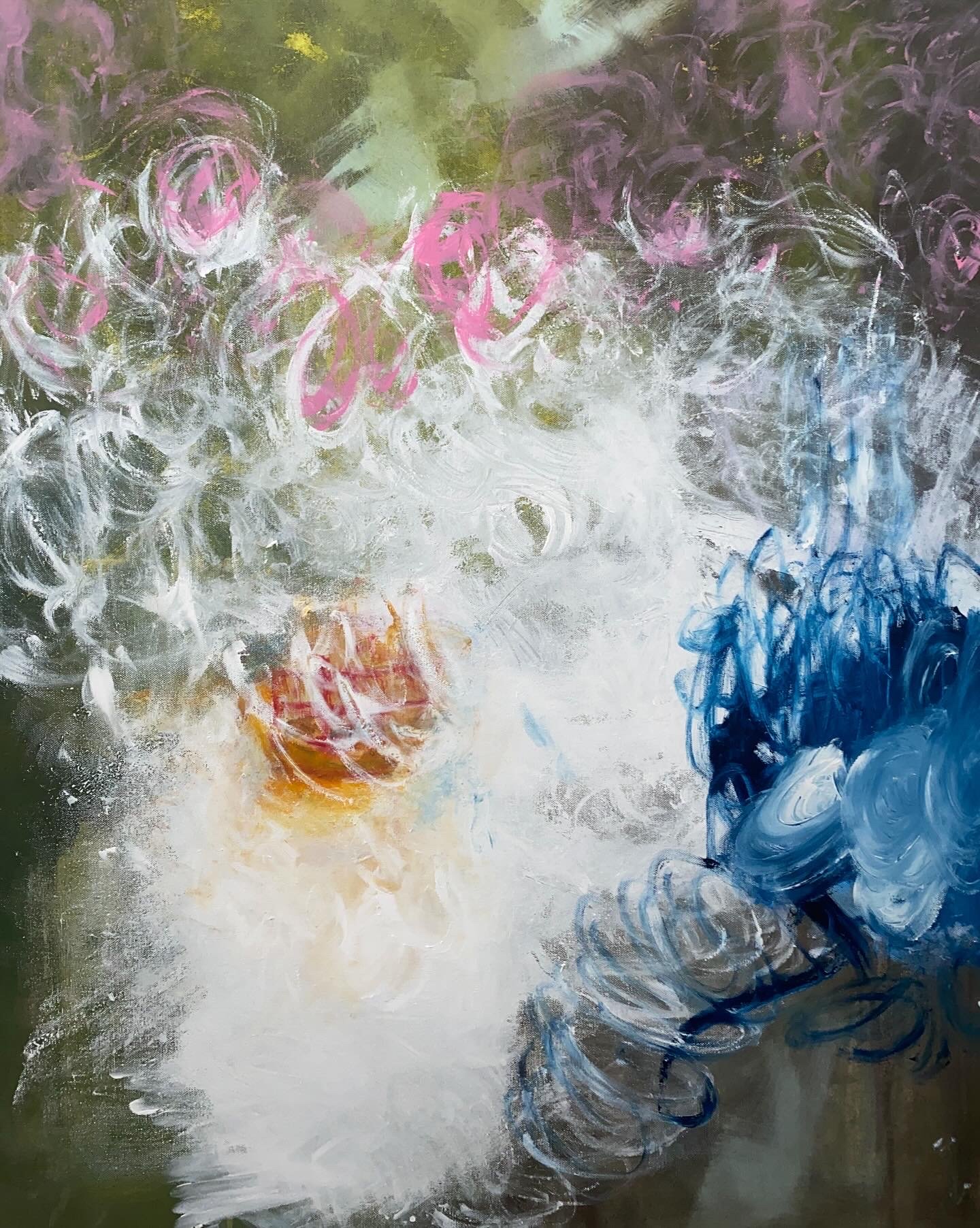 Lighthouse in Storm, 100x80cm, 2025