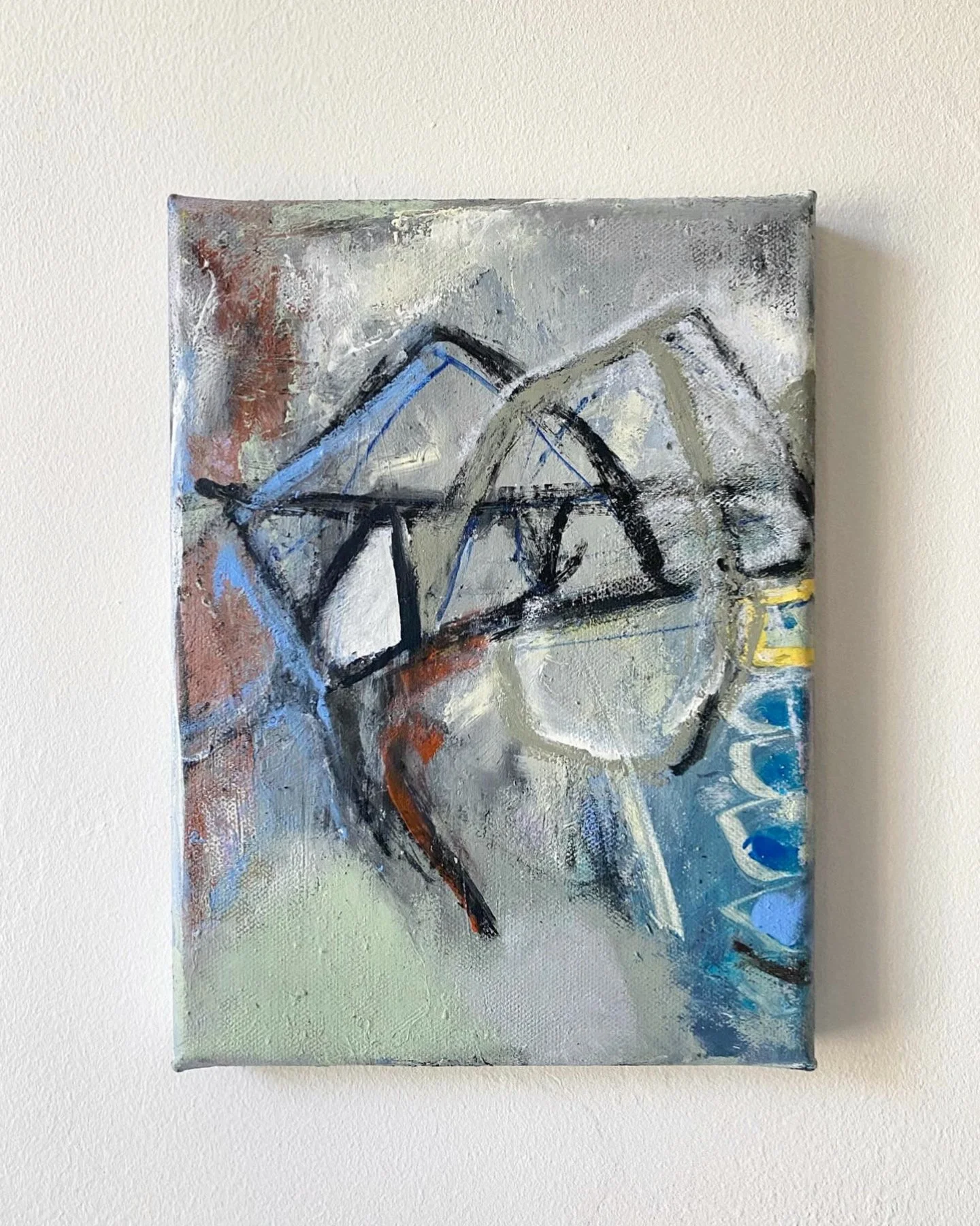 Brooklyn (on a rooftop) , 23.6x18.8cm, 2024