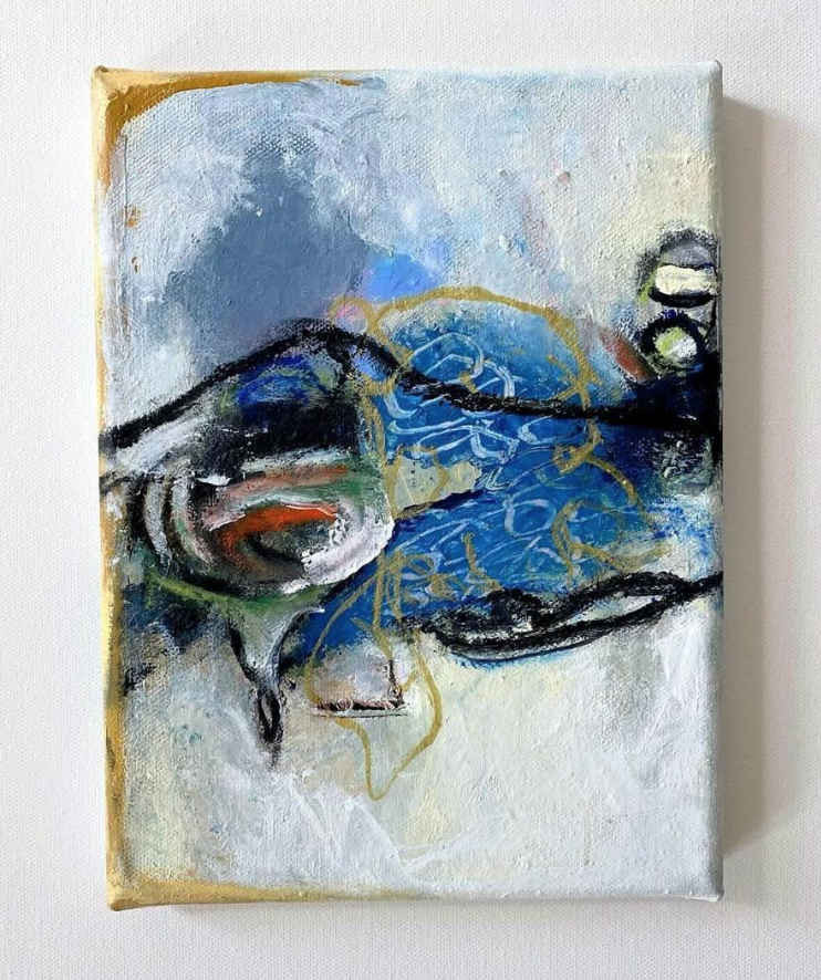 upstairs garden, 23.6x17.8cm, 2024