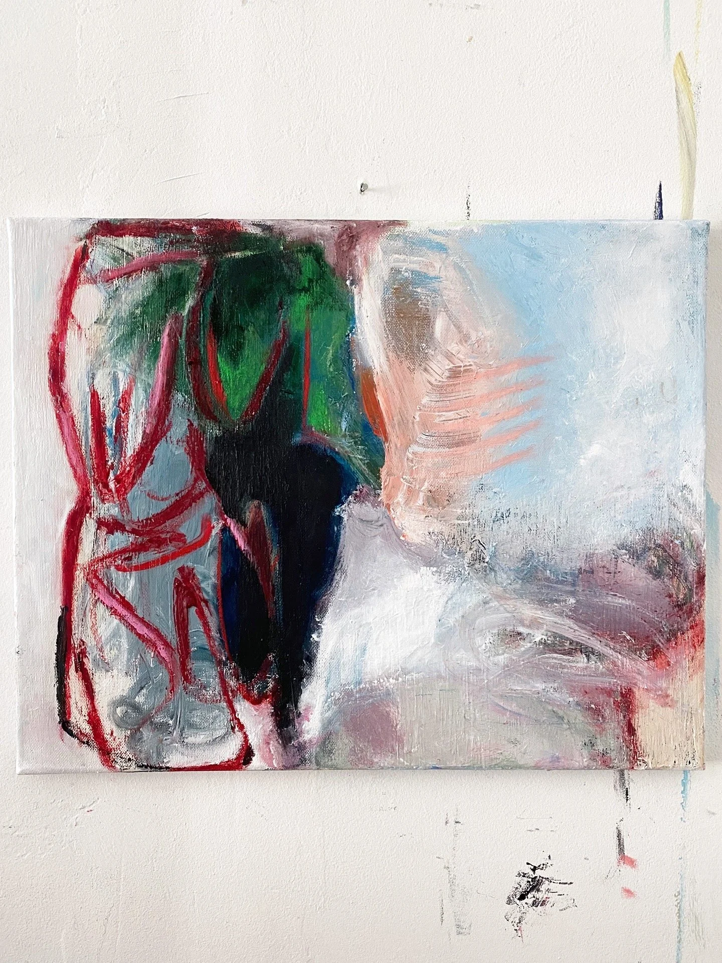 Black Bird, 40x50cm, 2025