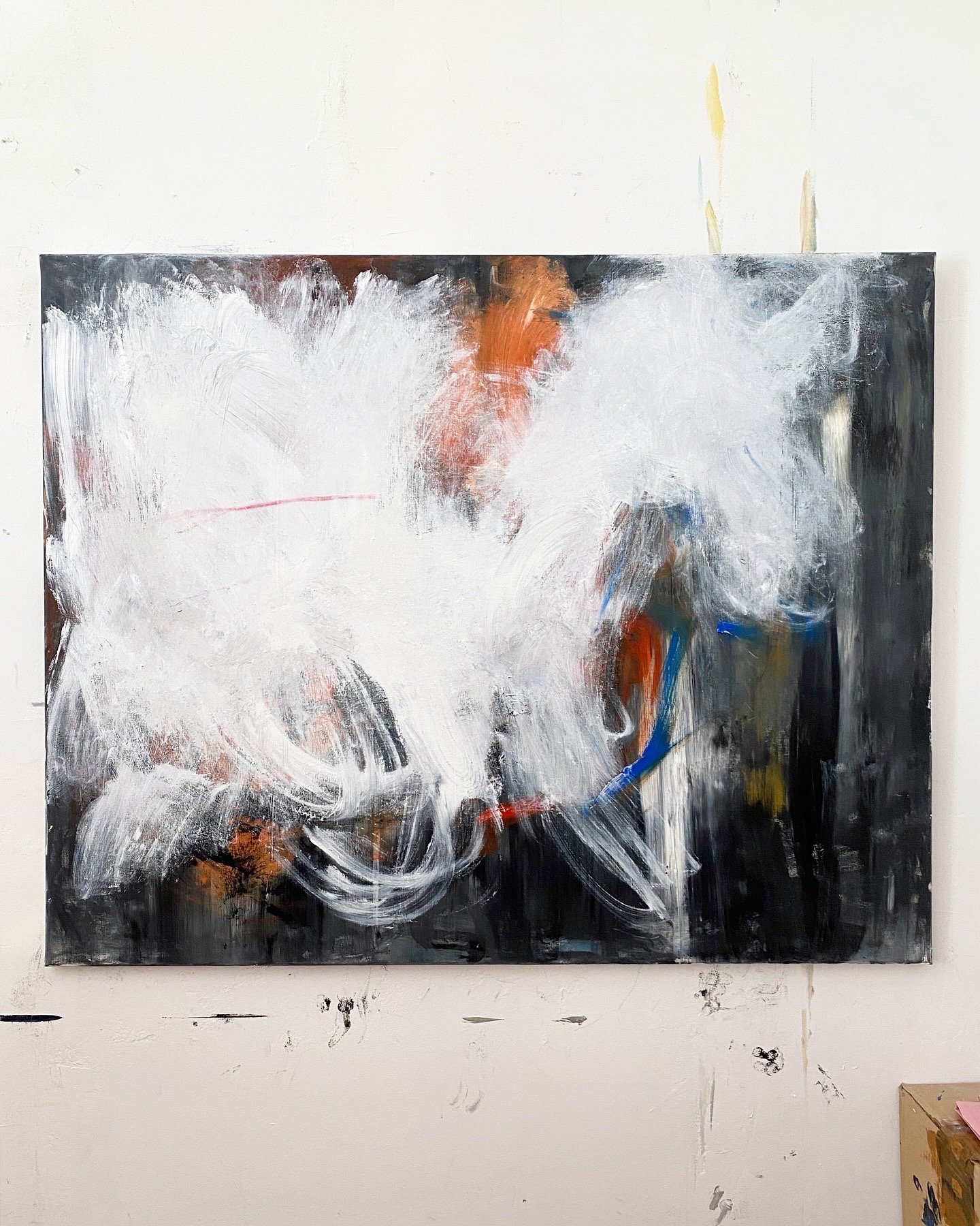 GHOST SERIES (Grief 6), 80x100cm, 2025