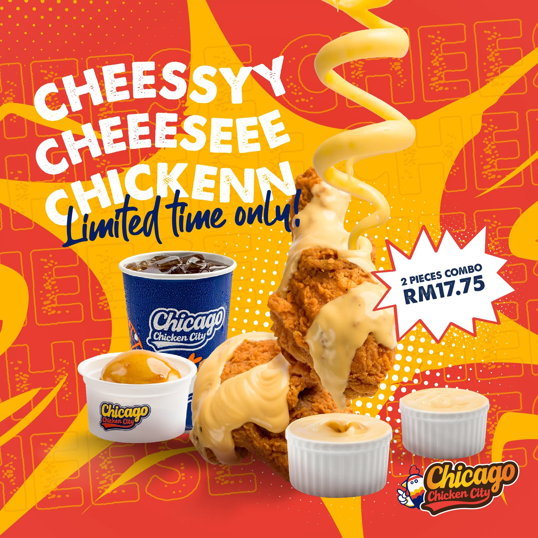 Cheesy Cheese Chicken