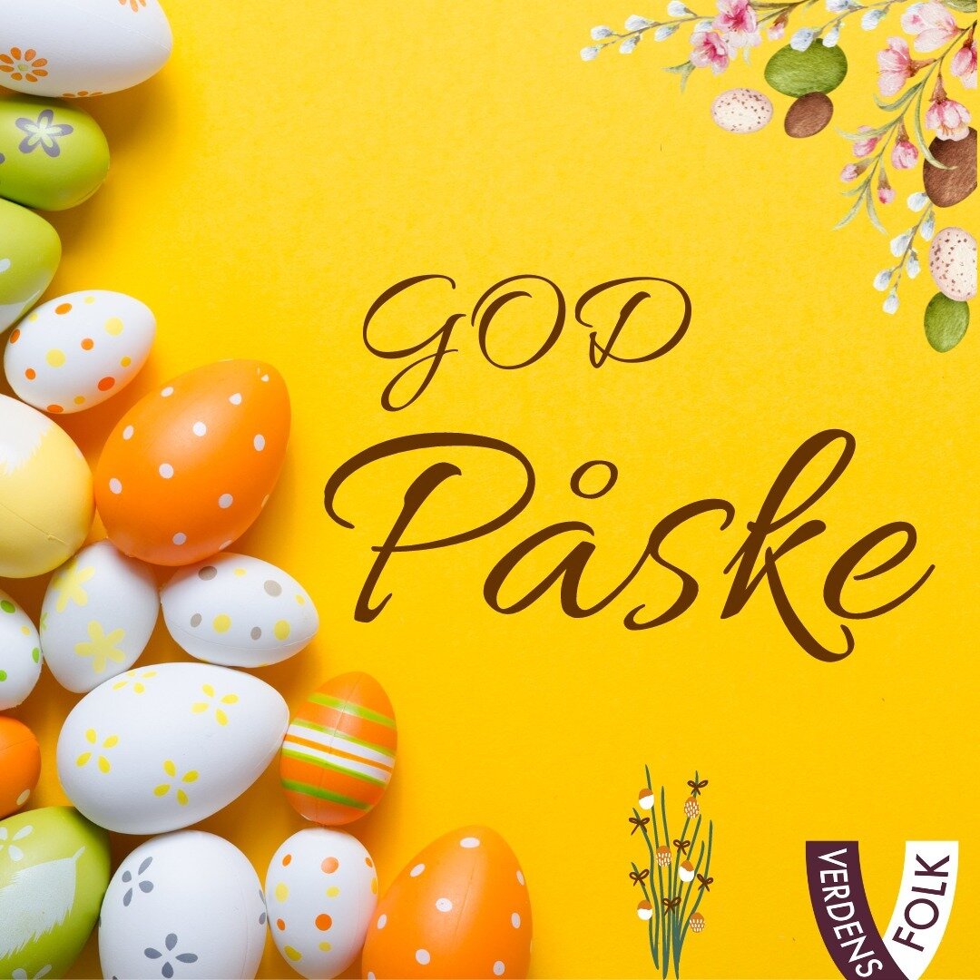 🐣🌷 God p&aring;ske! 🌷🐣

&Oslash;nsker dere alle en gledelig p&aring;ske fylt med kj&aelig;rlighet, latter og verdifulle &oslash;yeblikk med familie og venner. 🤩✨