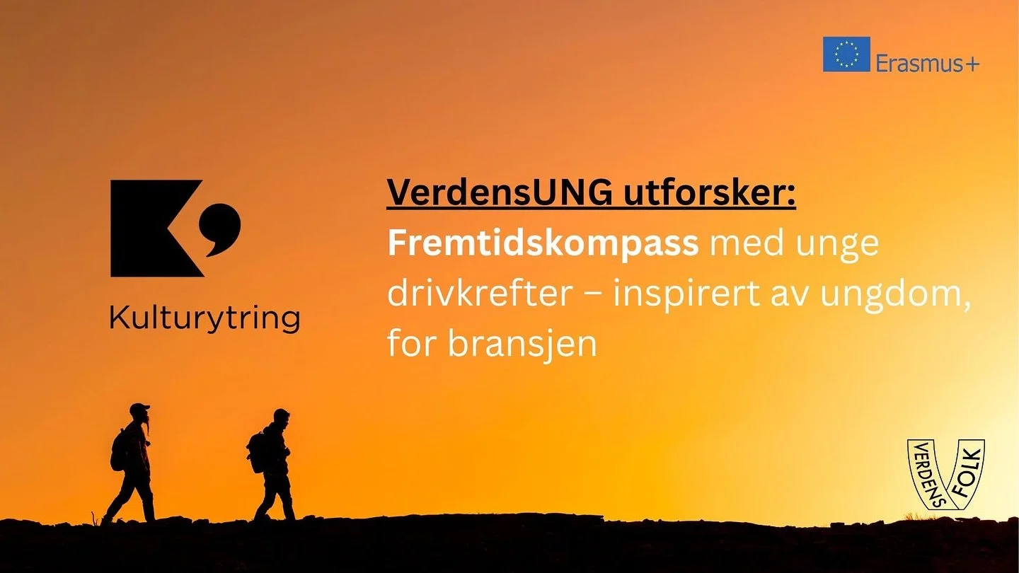 Hva skjer n&aring;r ungdom selv lager veiviseren for morgendagens kulturliv?

Bli med n&aring;r VerdensUNG presenterer CLYP (The Civic Lab for Young People)&ndash; en interaktiv workshop og samtale med, av og for unge som former fremtidens kulturliv.