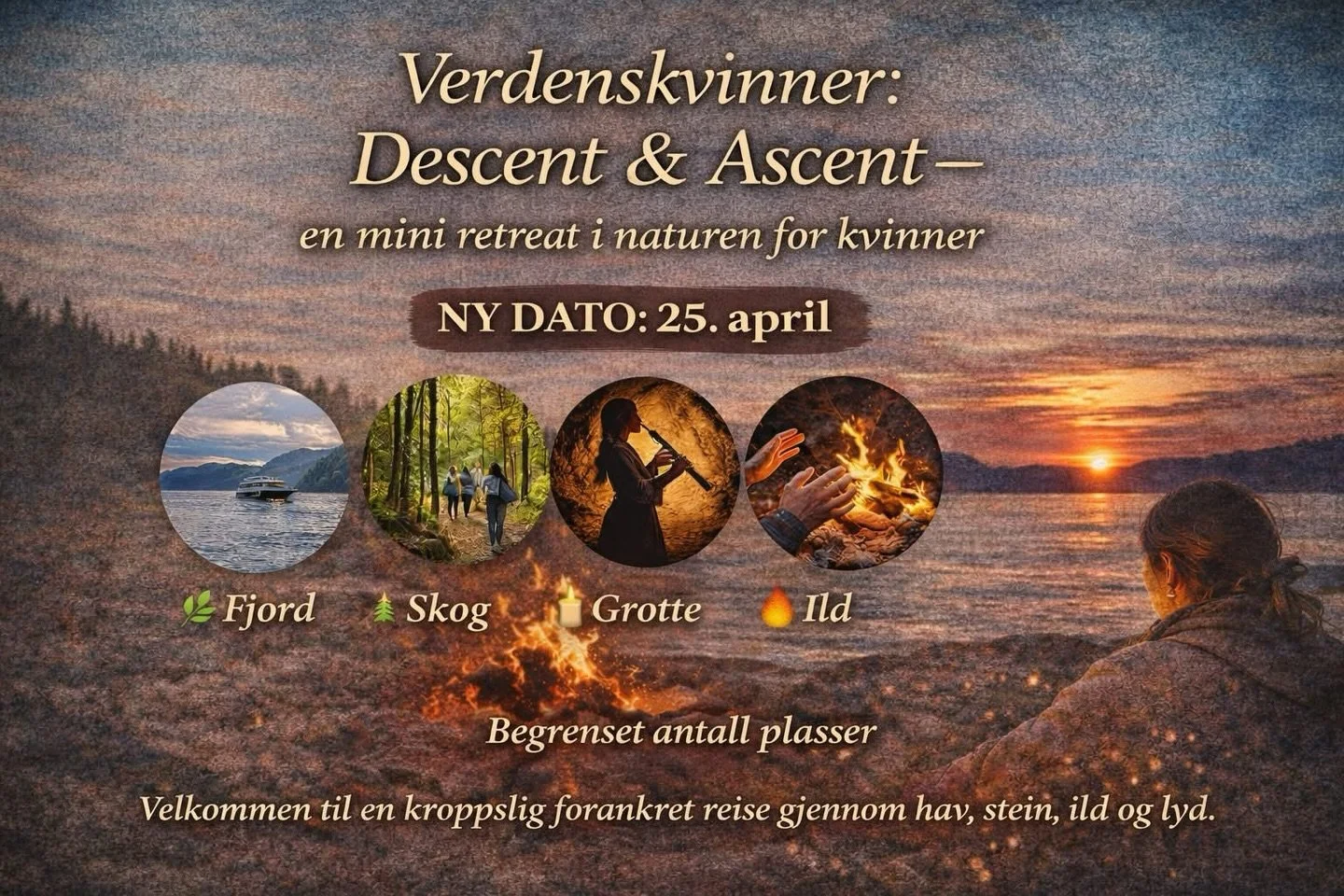 🌿 Oppdatering &ndash; ny dato!

P&aring; grunn av v&aelig;rforholdene m&aring; vi dessverre utsette arrangementet, men vi gleder oss til &aring; gjennomf&oslash;re denne opplevelsen 25. april i stedet.

Dette er en sjelden mulighet til &aring; ta en