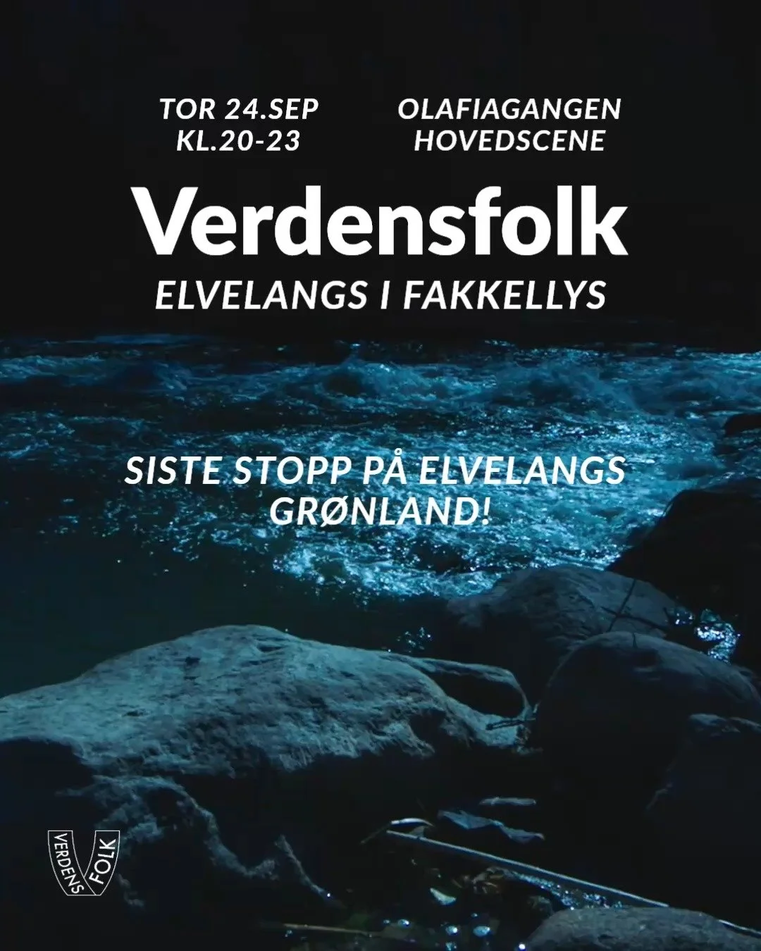 🔥 VERDENSFOLK P&Aring; ELVELANGS I FAKKELLYS 2026! 🔥

Verdensfolk inviterer til et helt spesielt program p&aring; Gr&oslash;nlands hovedscene i Olafiagangen under brua &ndash; stedet der hele Elvelangs avsluttes!

F&oslash;rste artistpresentasjon e