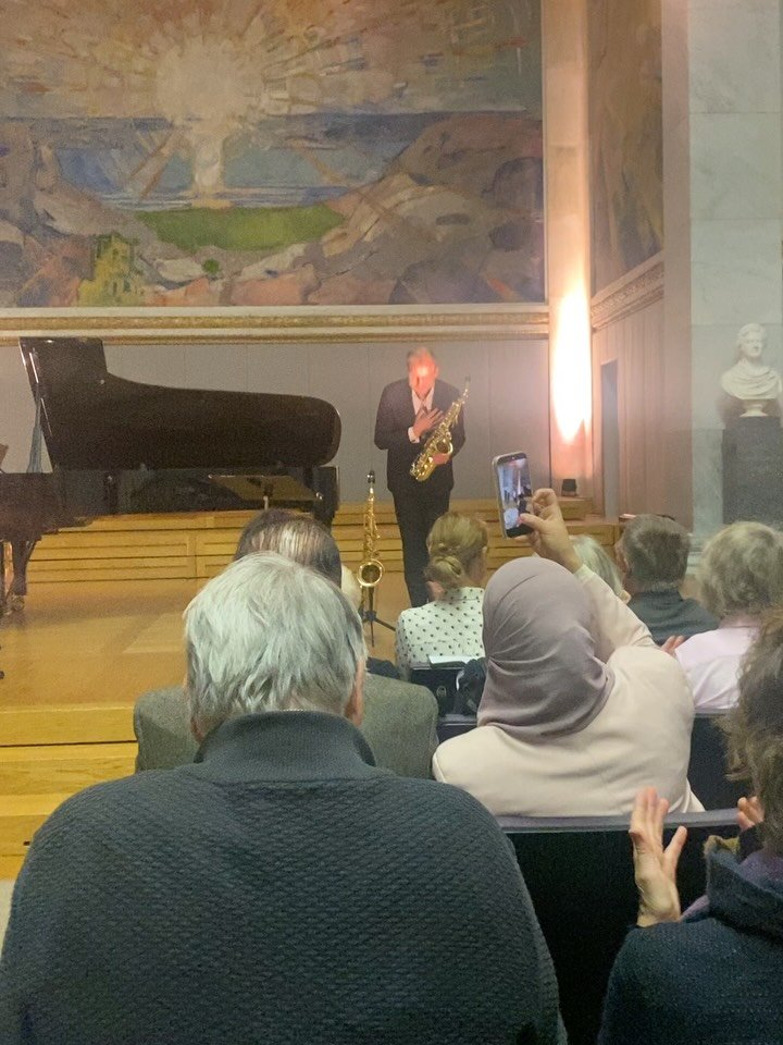 Thank you, Echoes of Folk Songs, for a wonderful concert at Aulaen today, and for the kind invitation! ❤️

It&rsquo;s always a pleasure to meet new musicians who share a passion for folk music from around the world.