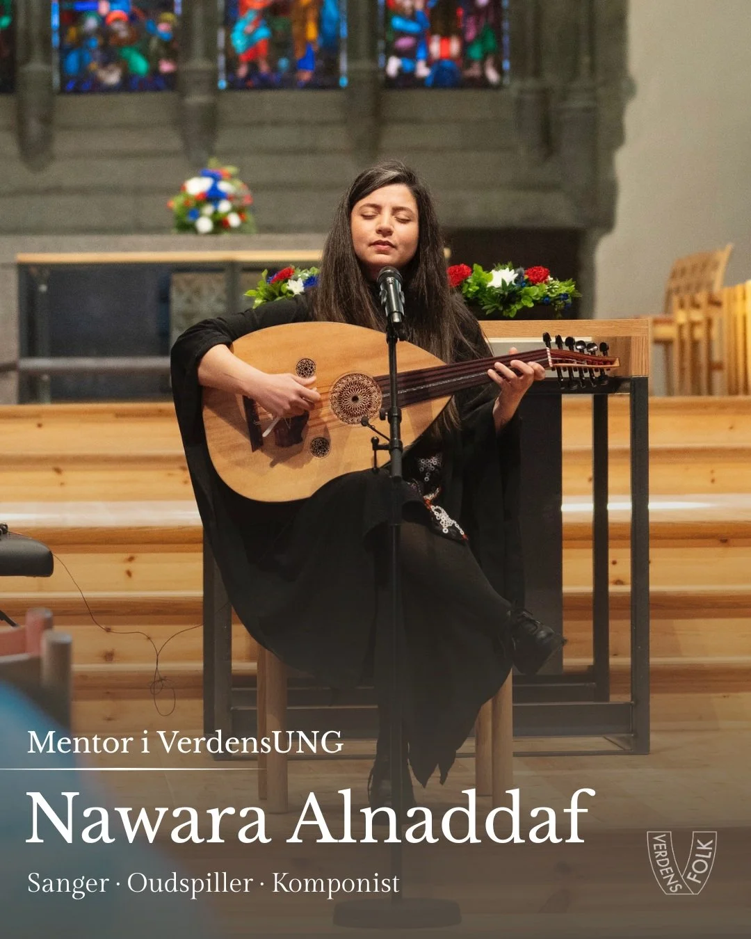 ✨ M&oslash;t Nawara Alnaddaf &ndash; mentor i VerdensUNG!

Nawara er syrisk-norsk sanger, oudspiller og komponist med musikkutdanning fra Syria og Norges musikkh&oslash;gskole i Oslo. Som mentor i VerdensUNG vil hun dele erfaringer og gi faglig veile
