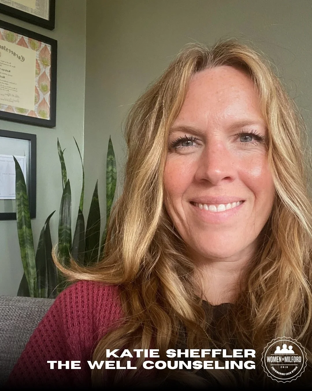 Meet Katie Holden Sheffler, founder of The Well Counseling in Milford and South Lyon. Since opening her doors in 2014, Katie has been on a mission to make mental health care feel truly human - accessible, welcoming, and rooted in compassion. “T