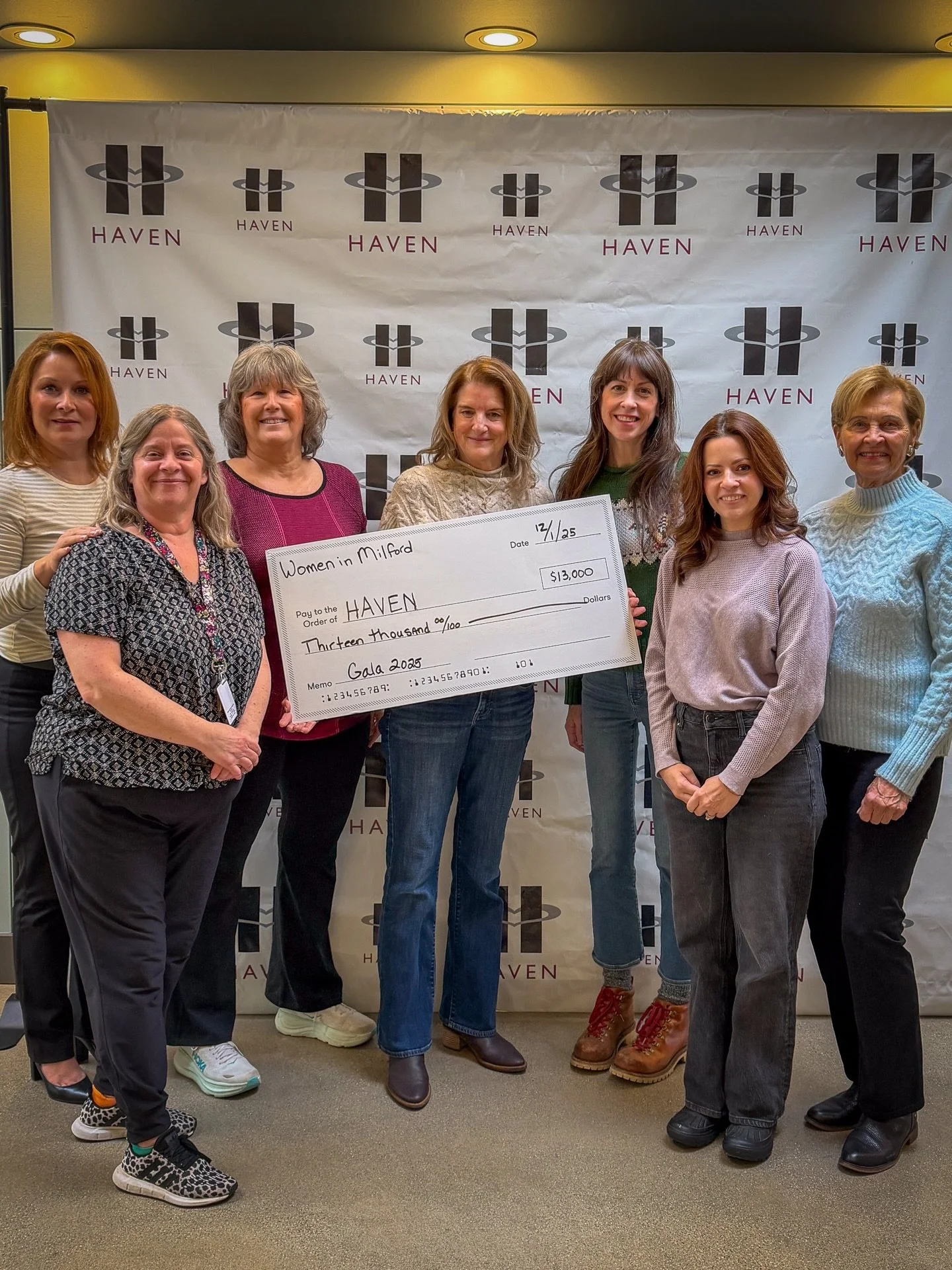 This morning, Bev Kelly , Diane Perry, Gina Salaski, and I visited Haven, where we met up with our friends Anne Mantha, 𝘊𝘩𝘪𝘦𝘧 𝘗𝘩𝘪𝘭𝘢𝘯𝘵𝘩𝘳𝘰𝘱𝘩𝘺 𝘖𝘧𝘧𝘪𝘤𝘦𝘳, and Kimberly Liepshutz, 𝘝𝘰𝘭𝘶𝘯𝘵𝘦𝘦𝘳 &amp; 𝘐𝘯𝘵𝘦𝘳𝘯 𝘗𝘳𝘰𝘨𝘳𝘢𝘮