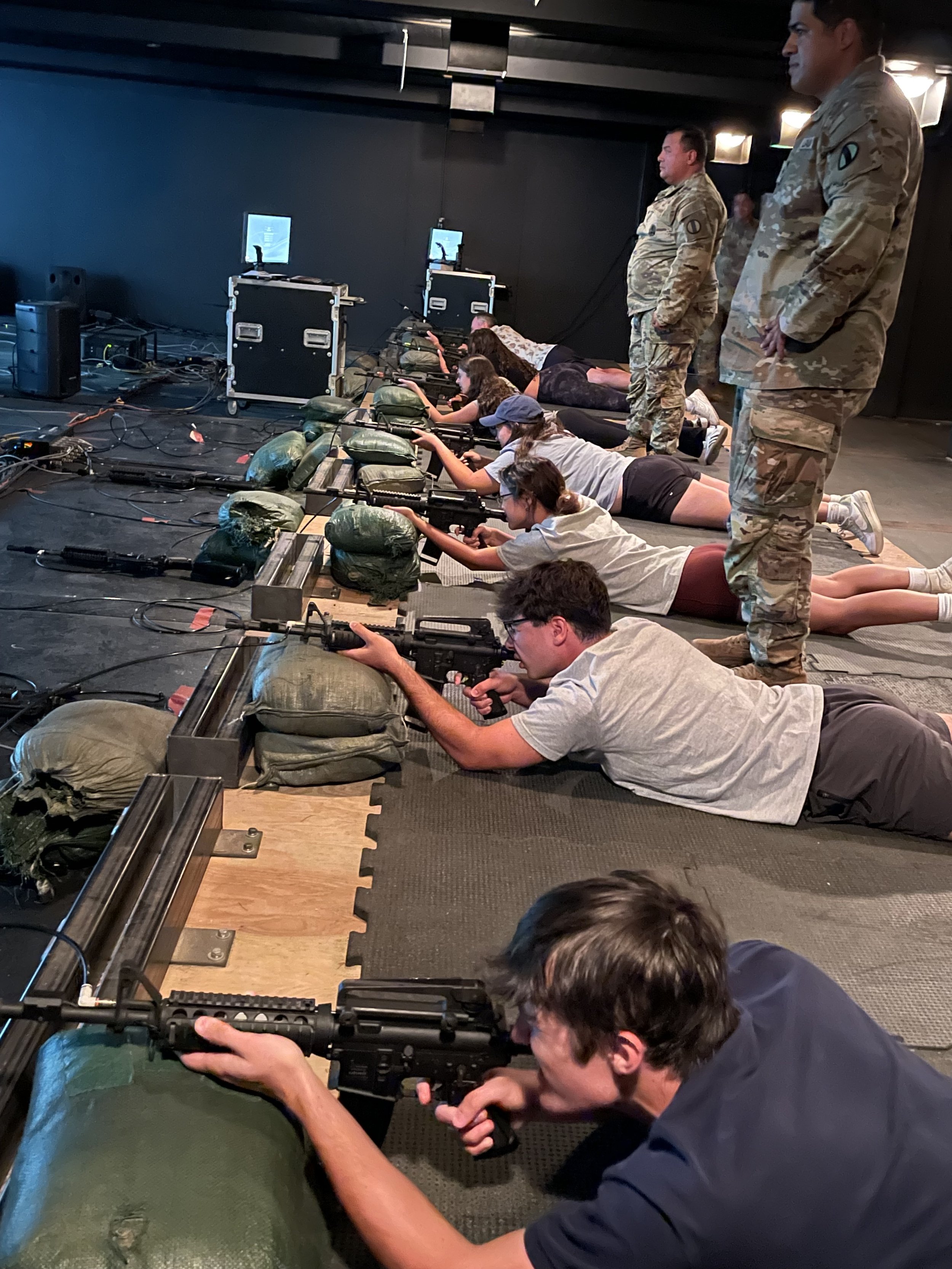 Virtual rifle simulator