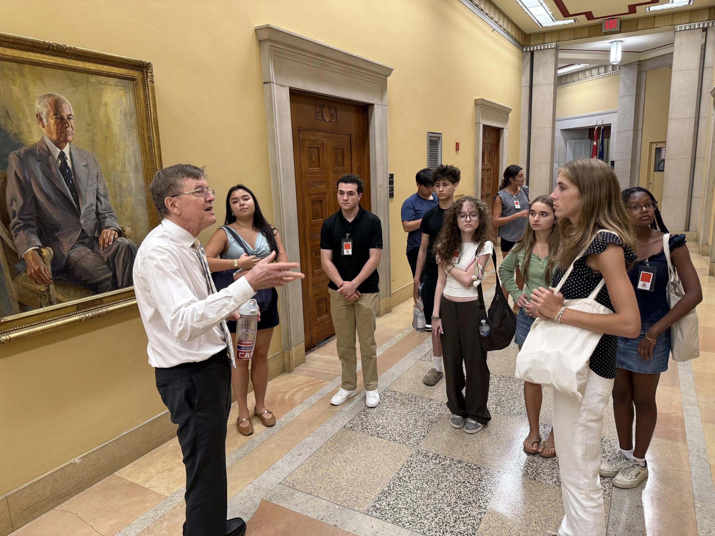 Touring the Department of Justice with Deputy Solicitor General Malcolm Stewart