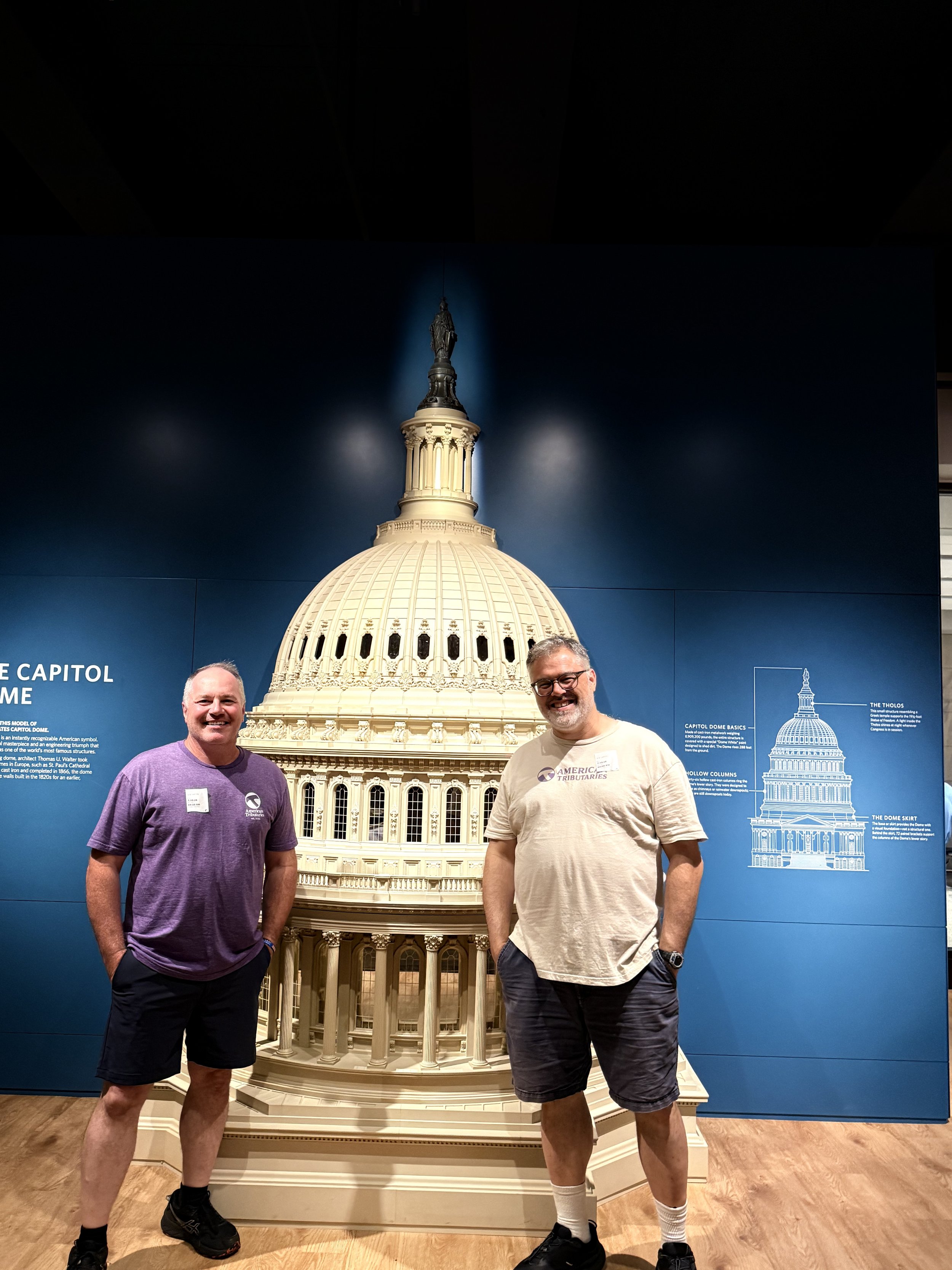 Chaperones Frank Vito (l) and Michael Whidden (r)