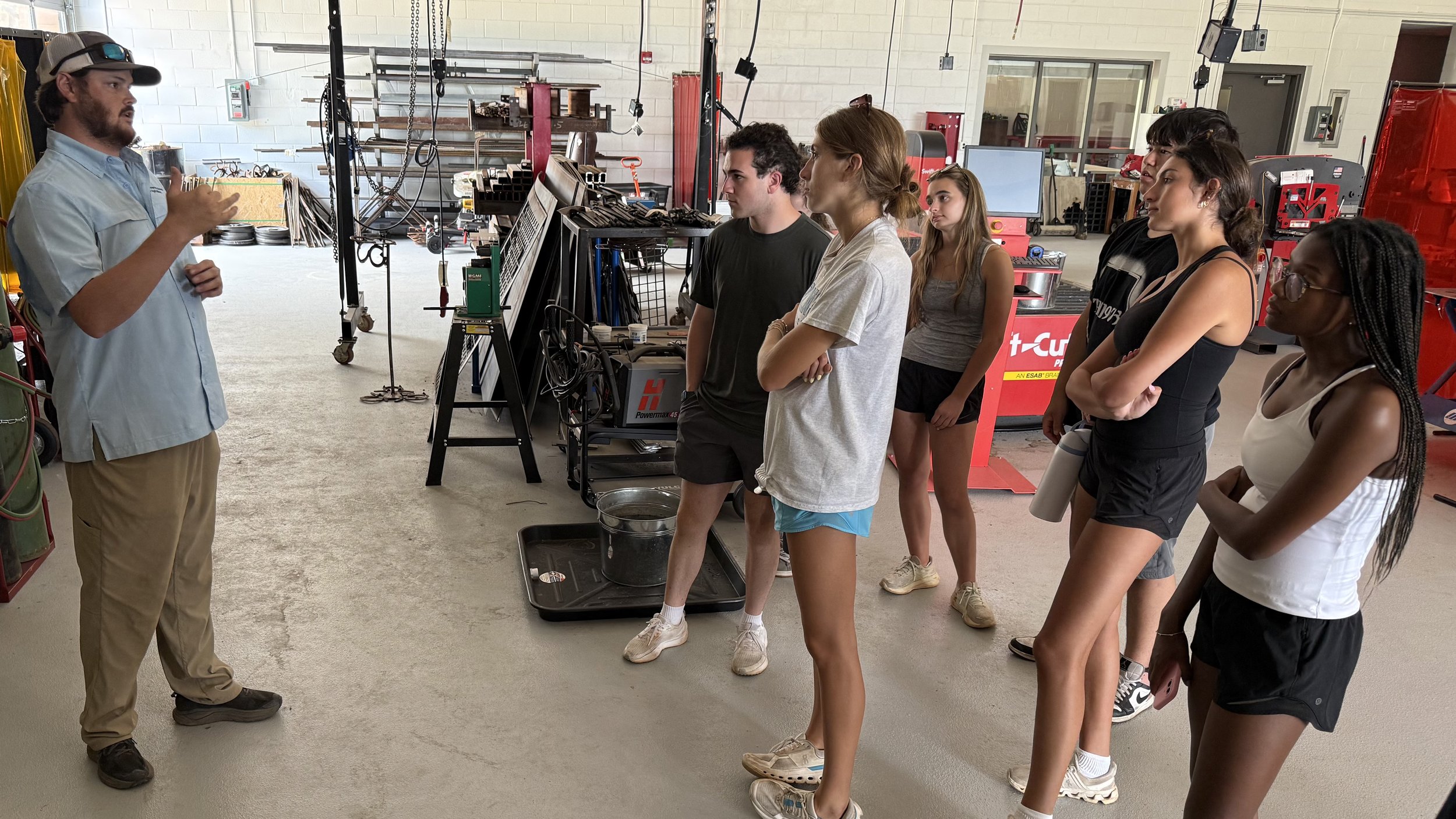 Learning about the machinery behind agriculture