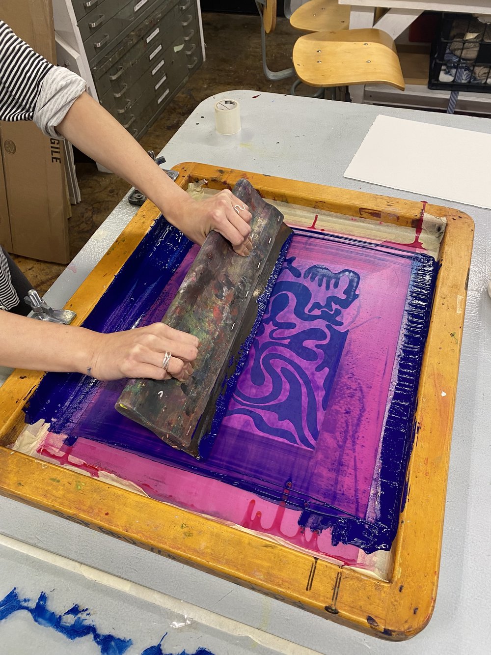 INTRODUCTION TO SCREEN PRINTING — COLUMBUS PRINTED ARTS CENTER