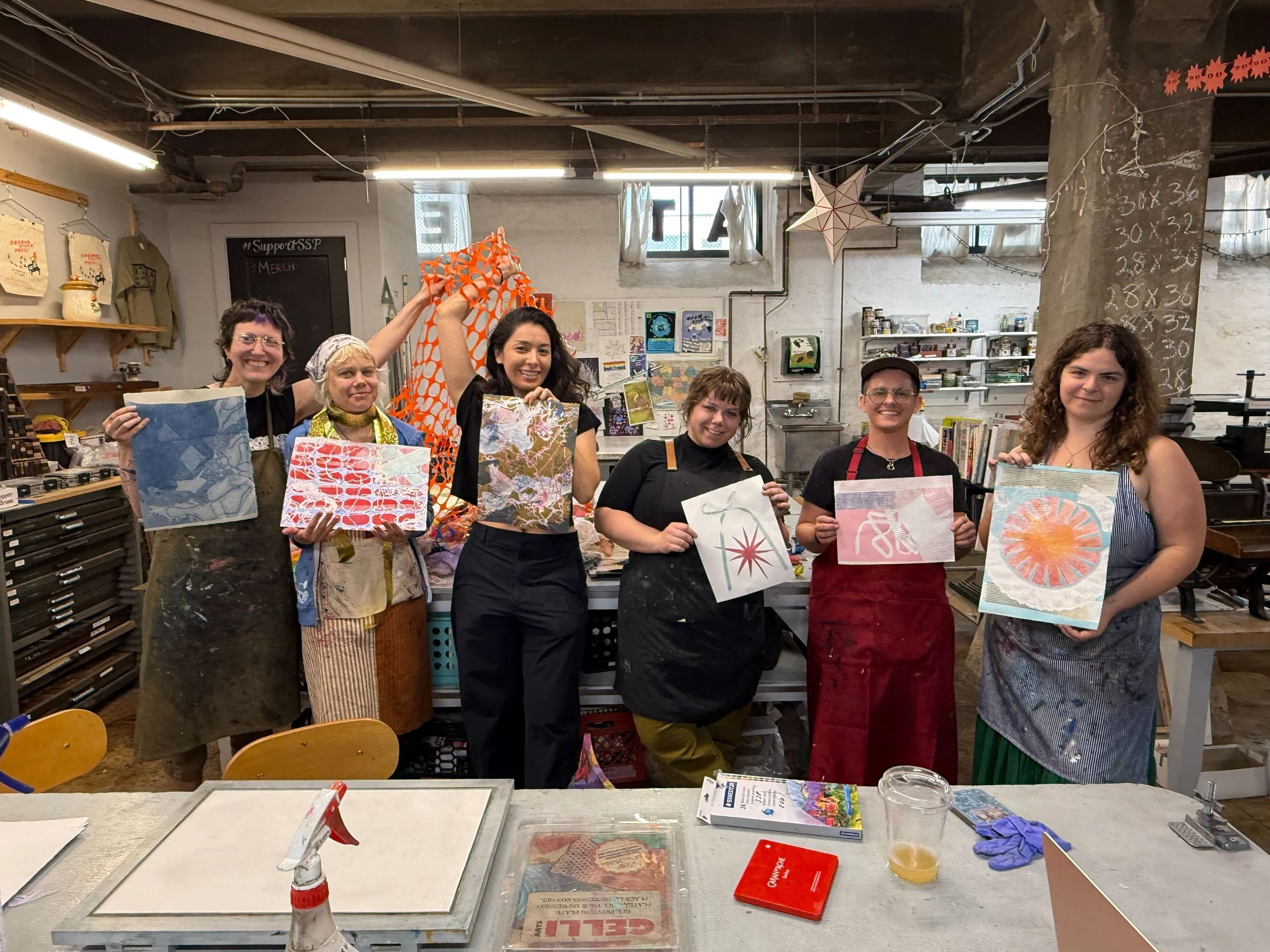 Monotype Workshop: Exploring Color and Texture