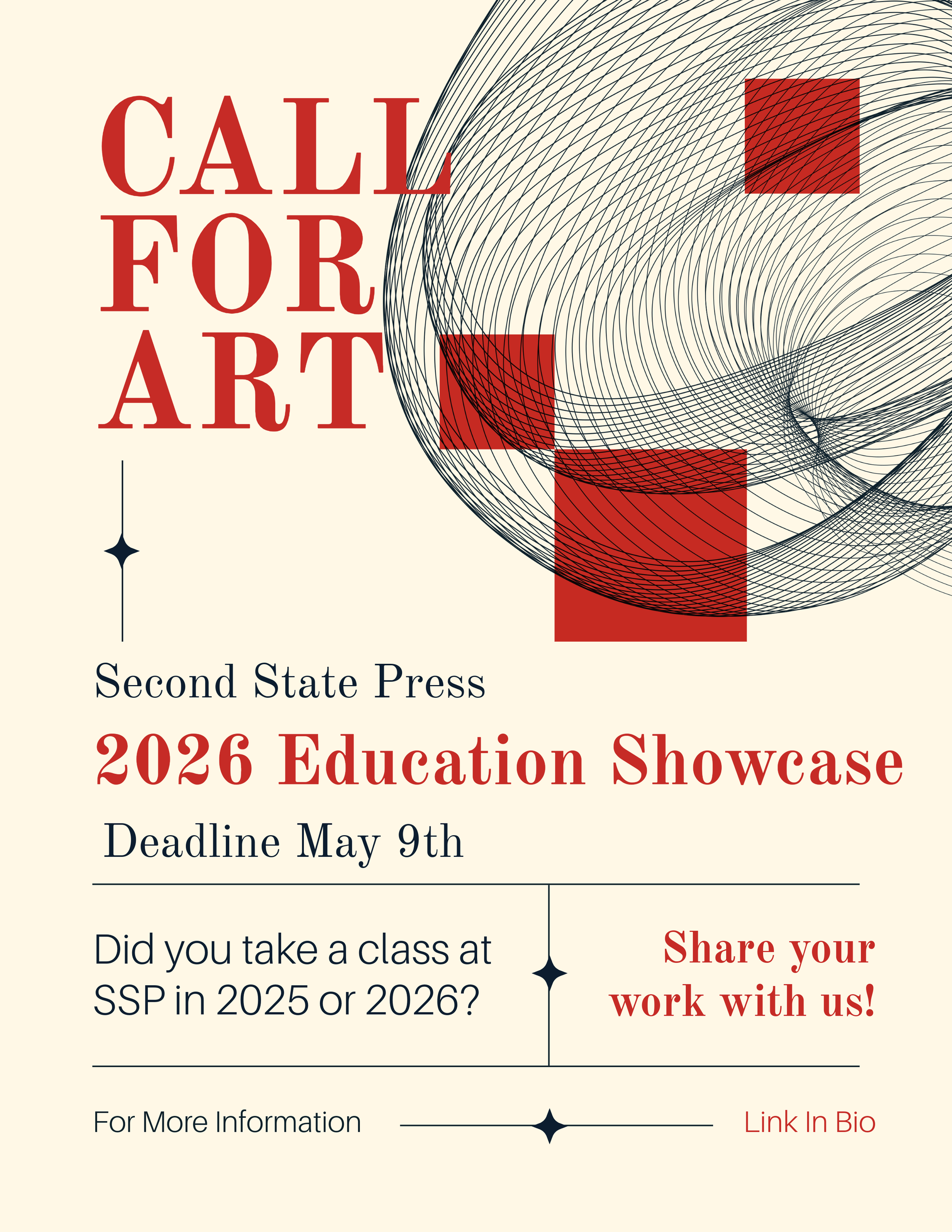 Call for Art: 2026 Education Showcase