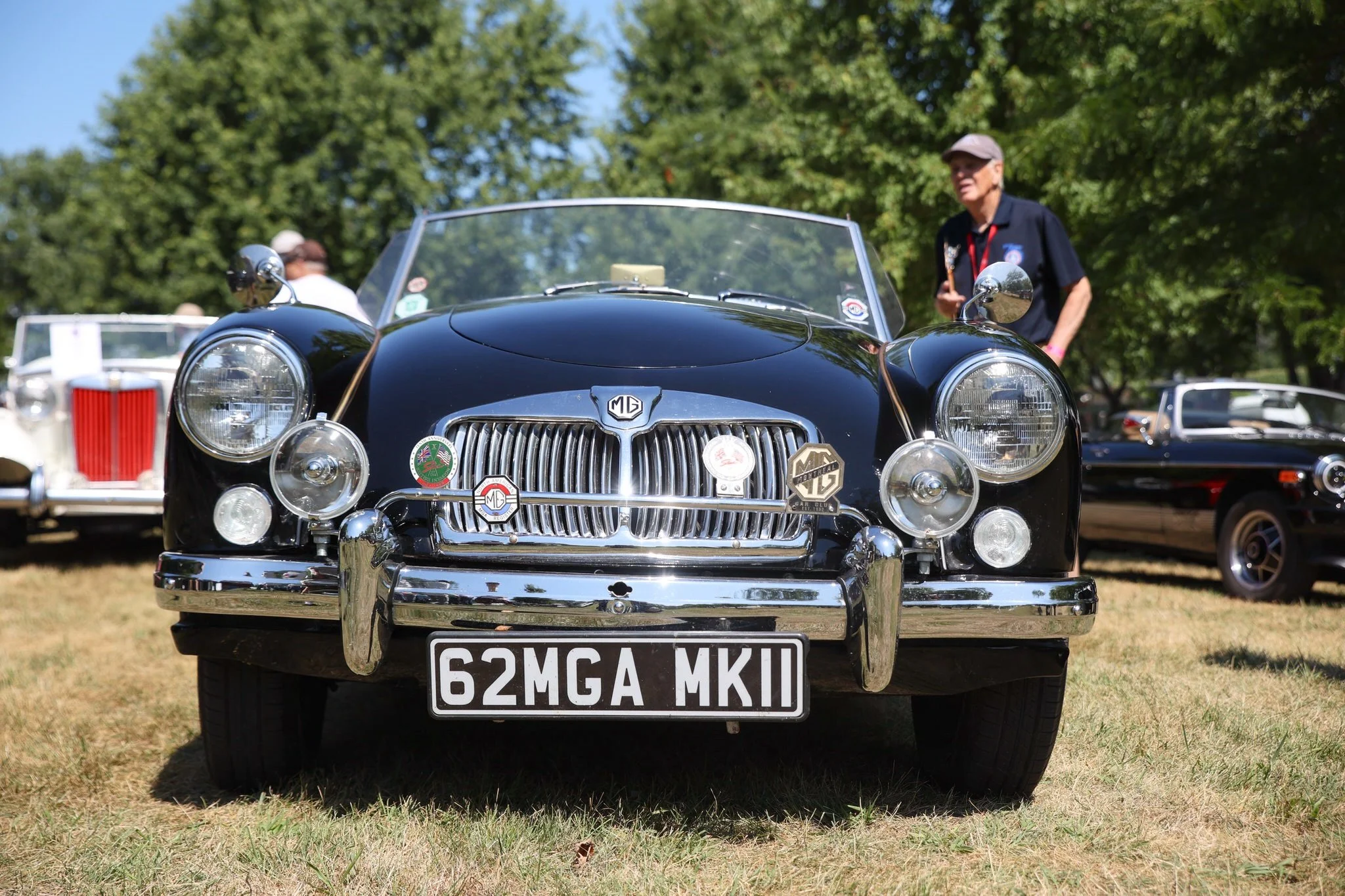 Antique British Car Display