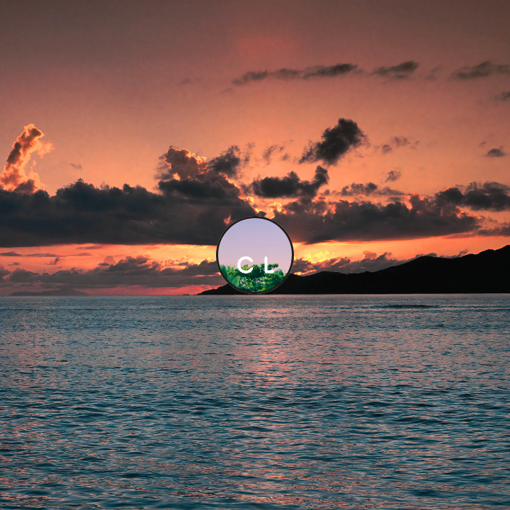 Late Night Drive Ambient Coastline Music Thumbnail With Chilled Lounge Music Logo