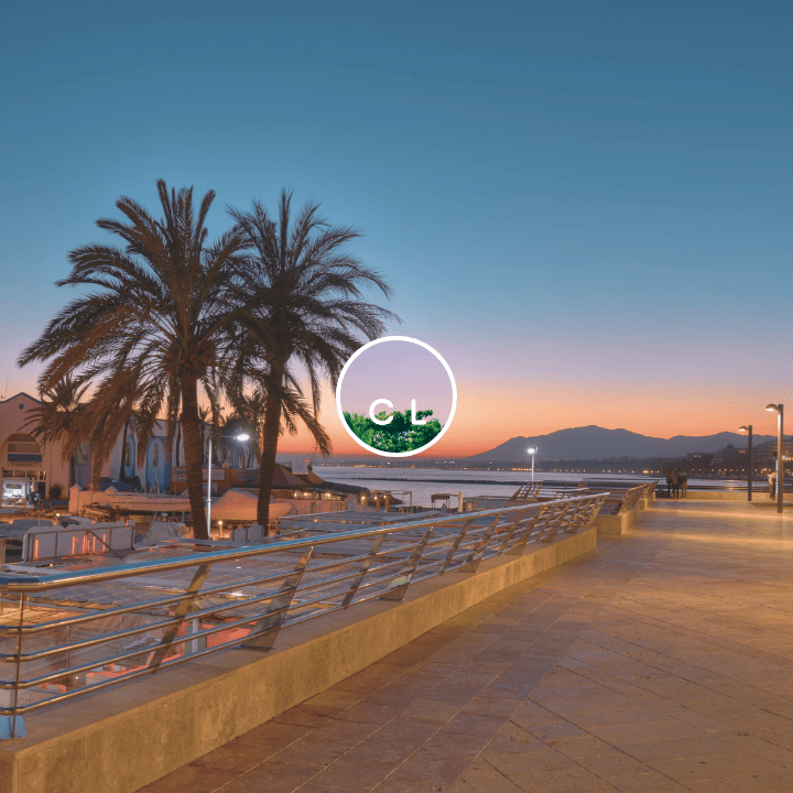 Golden Sunset Luxury Lounge Chillout Music Thumbnail with Chilled Lounge Music Logo