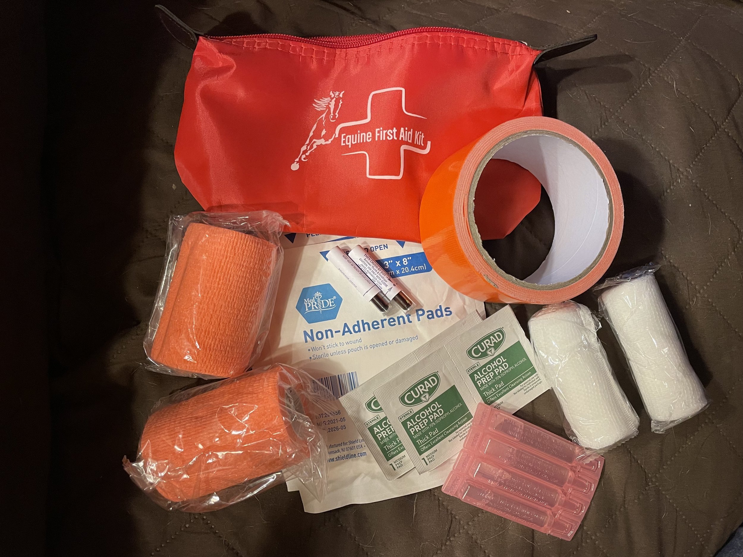 Trail Kit (red bag with logo)