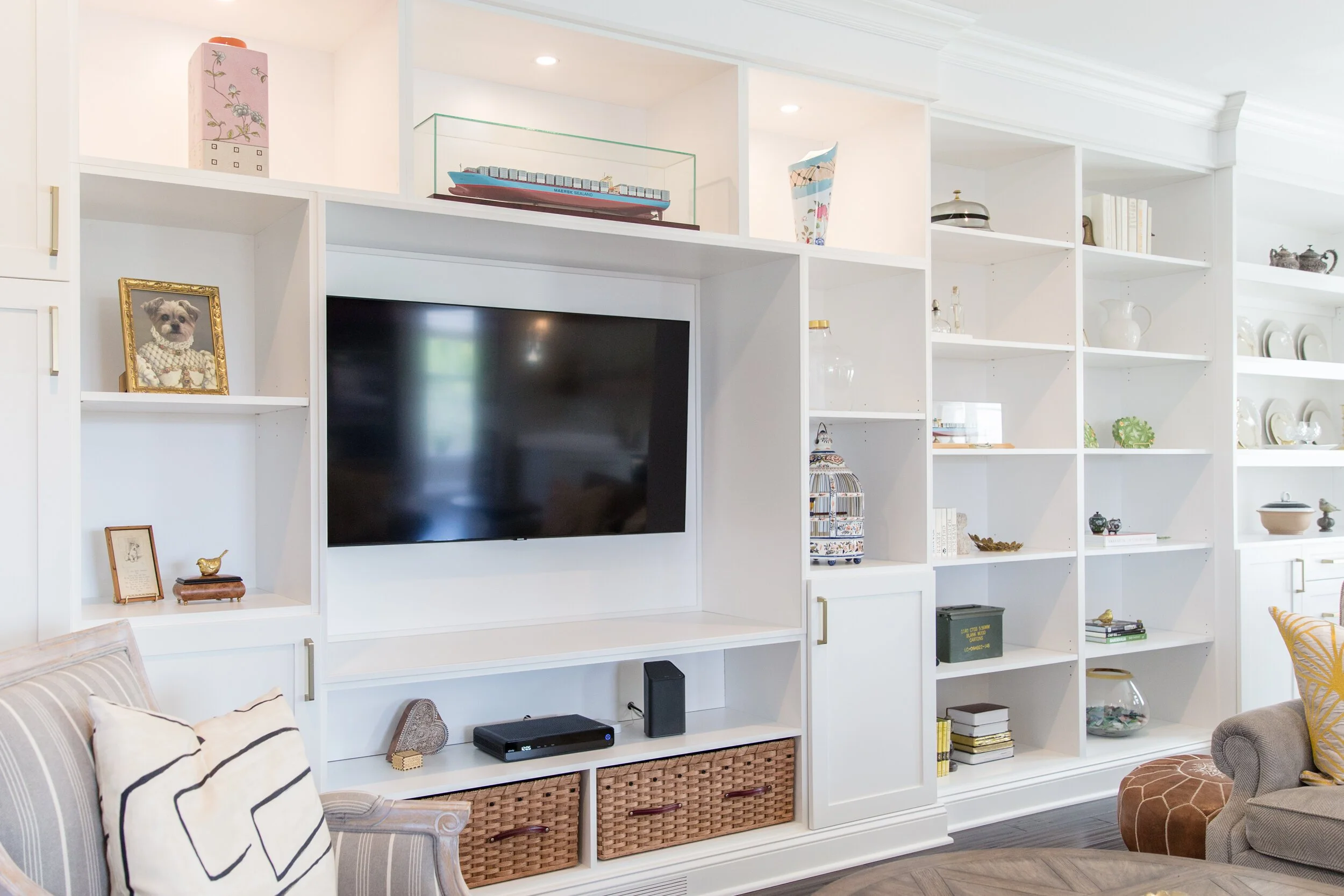 The Grand Built-In Wall — Apex Home Design