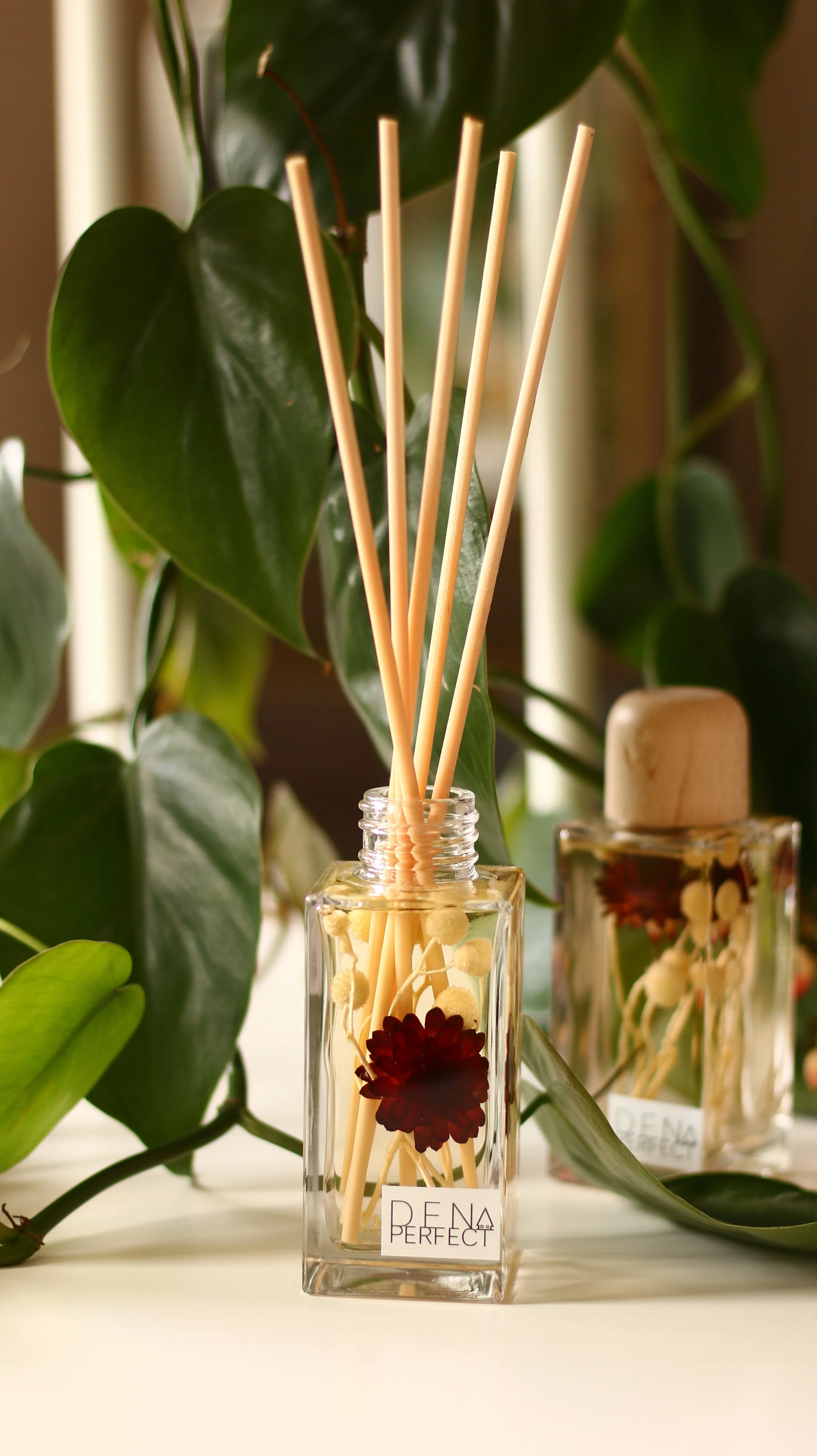 Bergamot & Oud Reed Diffuser Den Perfect Soy Candles, Reed