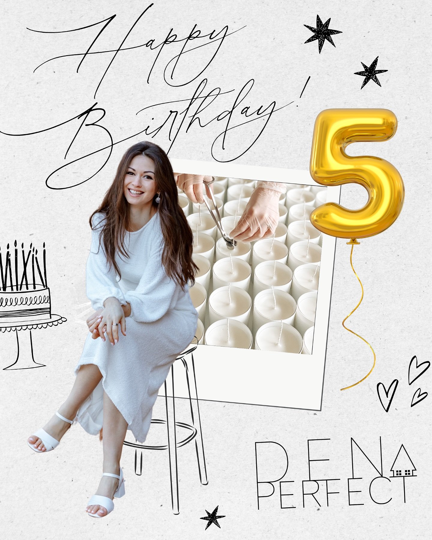 DEN PERFECT IS TURNING 5 TODAY! 🥳 🎉 
It&rsquo;s our 5th birthday, and we couldn&rsquo;t have made it here without YOU! From the bottom of our hearts, thank you for being part of our journey 🥰

To celebrate this milestone, we&rsquo;re giving you 20