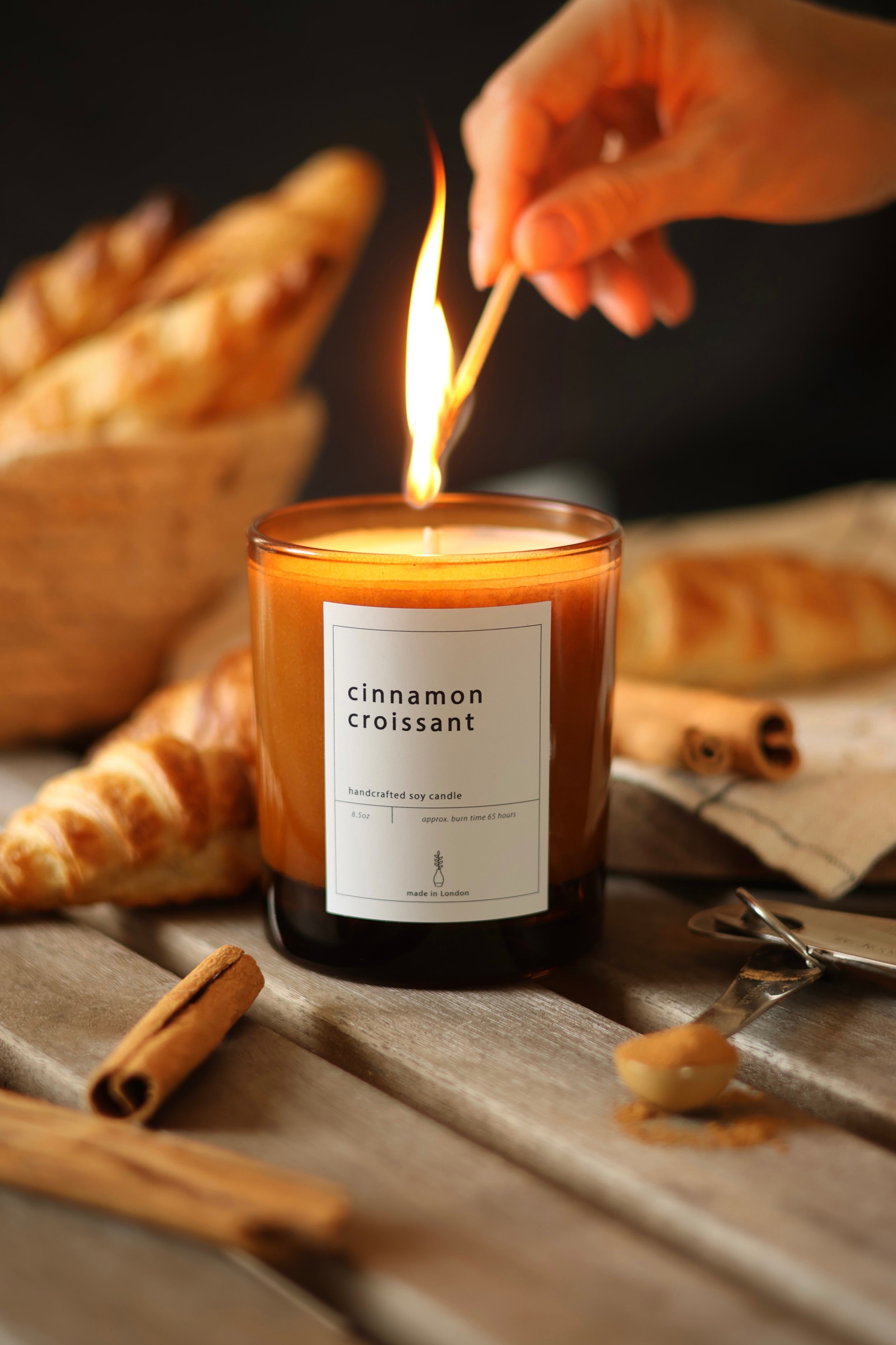 Cinnamon Croissant Candle