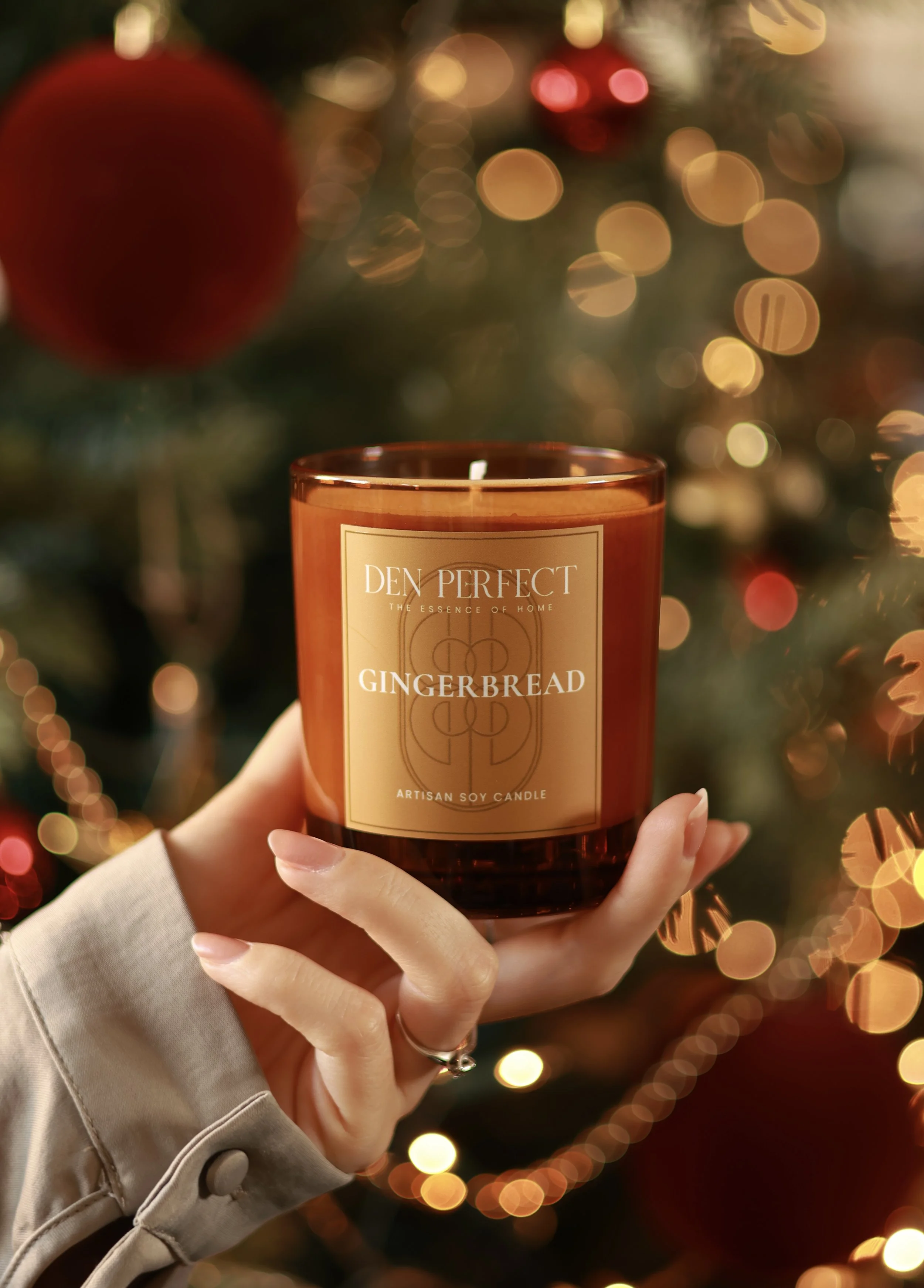 Gingerbread Candle