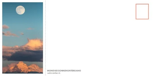 Postkartenkalender 2027 Rückseite