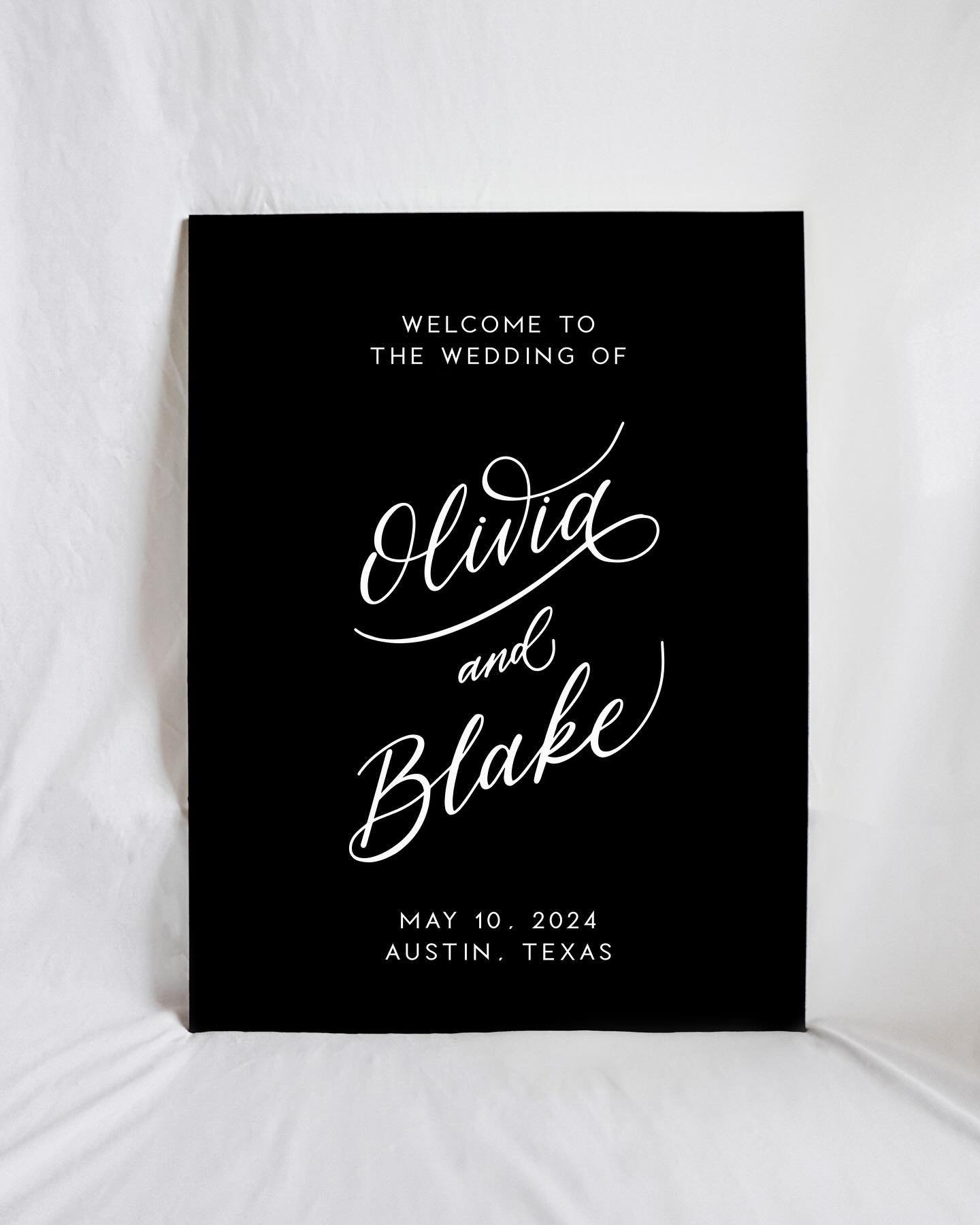 Wedding season is in full swing! There&rsquo;s something truly magical about seeing my calligraphy brought to life on custom signage pieces. It&rsquo;s rewarding to witness these creations become statement pieces at events, guiding and delighting gue