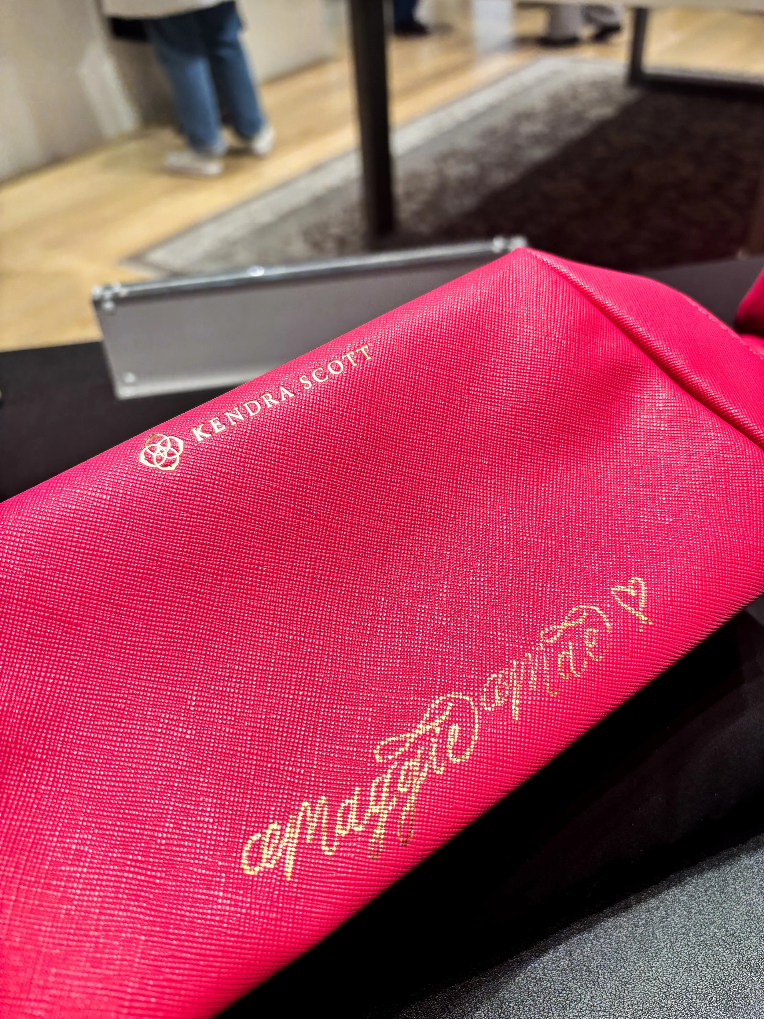 Kendra Scott (North Hill) - Galentine's Event 2026 | Heat Foiling on Leather Jewelry Bags
