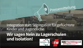 Offener Brief: „Das ist keine Schule!“ – Kritik an Lagerschulen in Berlin