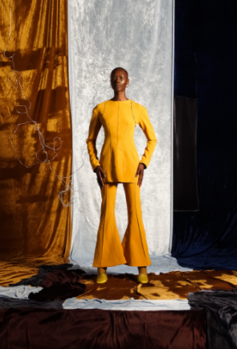 Irish Designer Richard Malone Pauses Time at London Fashion Week