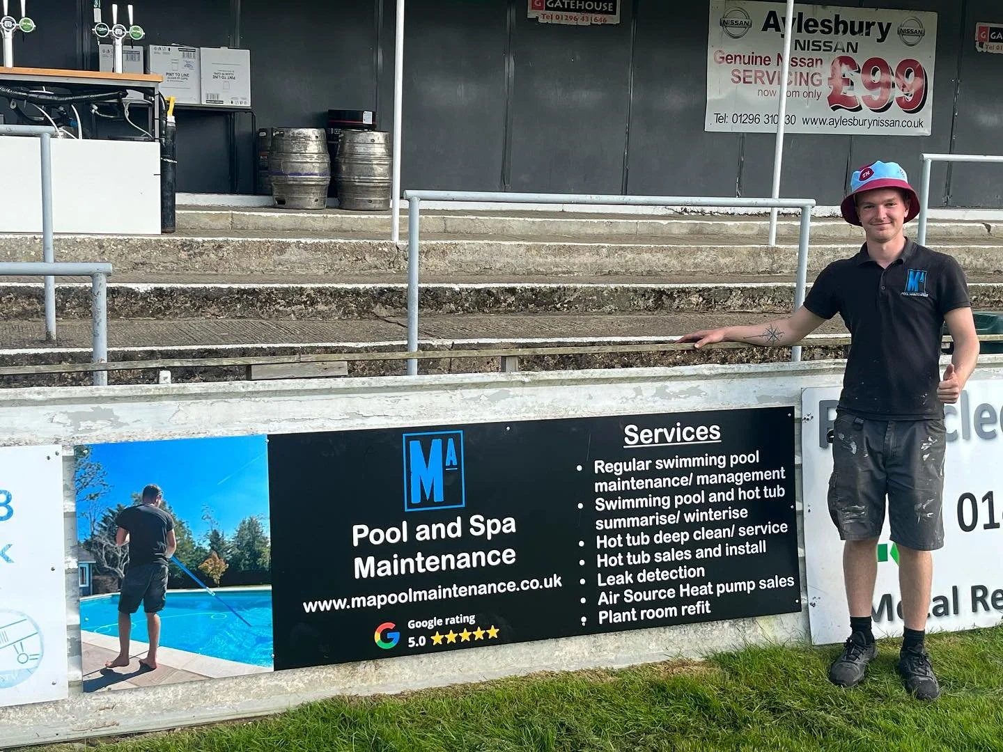 🤩Exciting news 🤩- Check out the new board at chesham United - Official sponsor for the 2024/25 season🤝

☎️07443332602
📧marmistead02@gmail.com
💻www.mapoolmaintenance.com