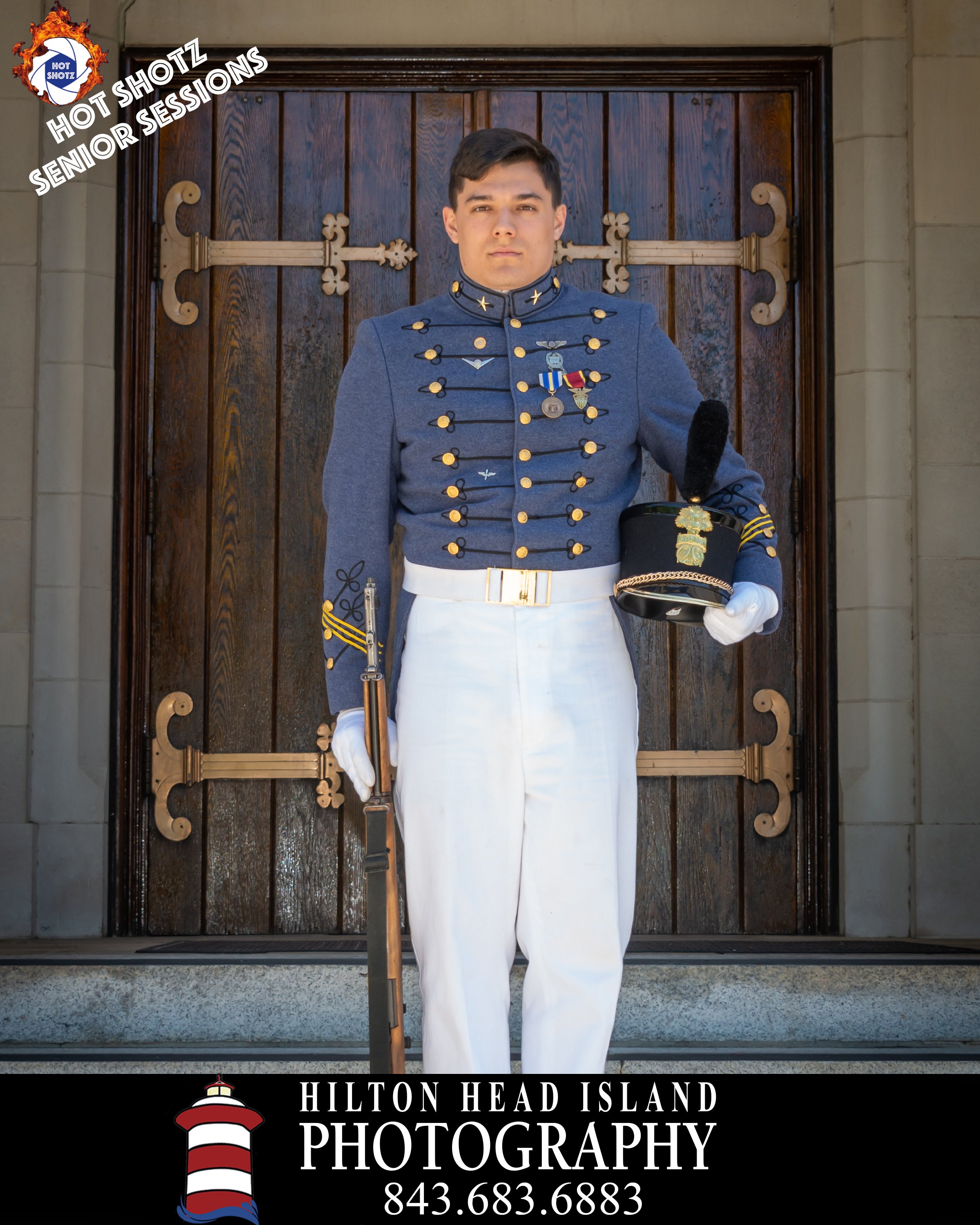 Citadel cadet portrait photography session