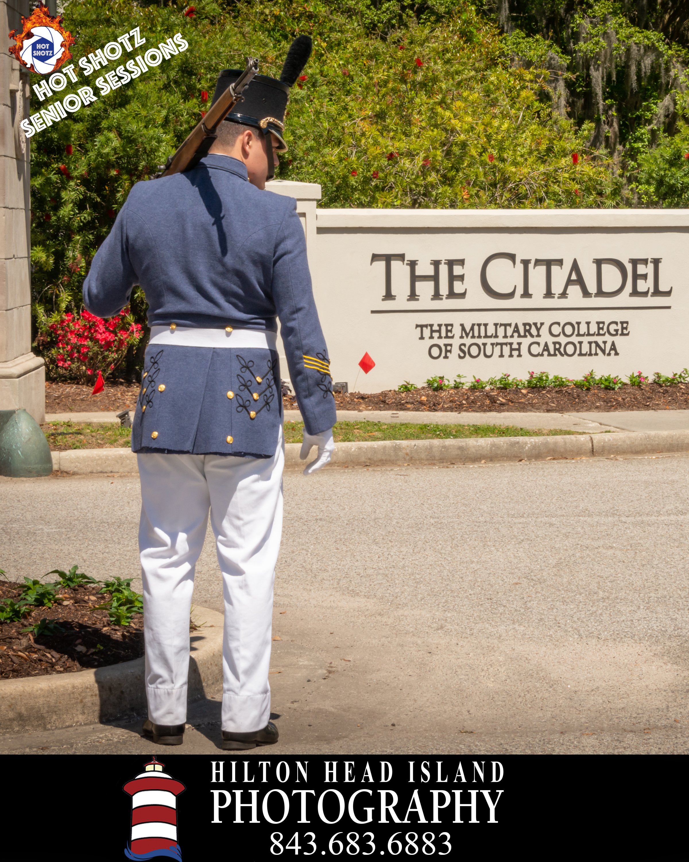 Citadel cadet portrait photography session