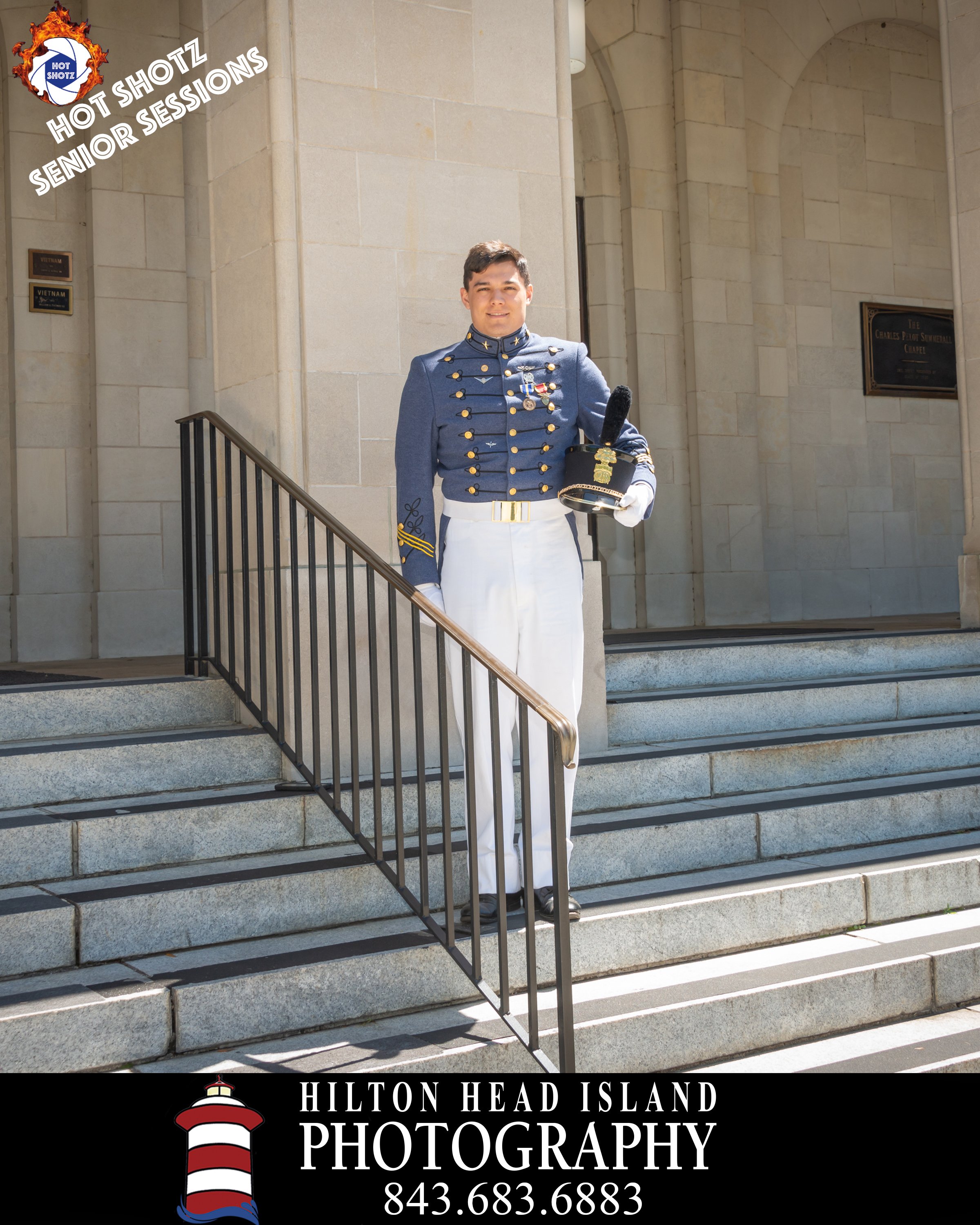 Citadel cadet portrait photography session