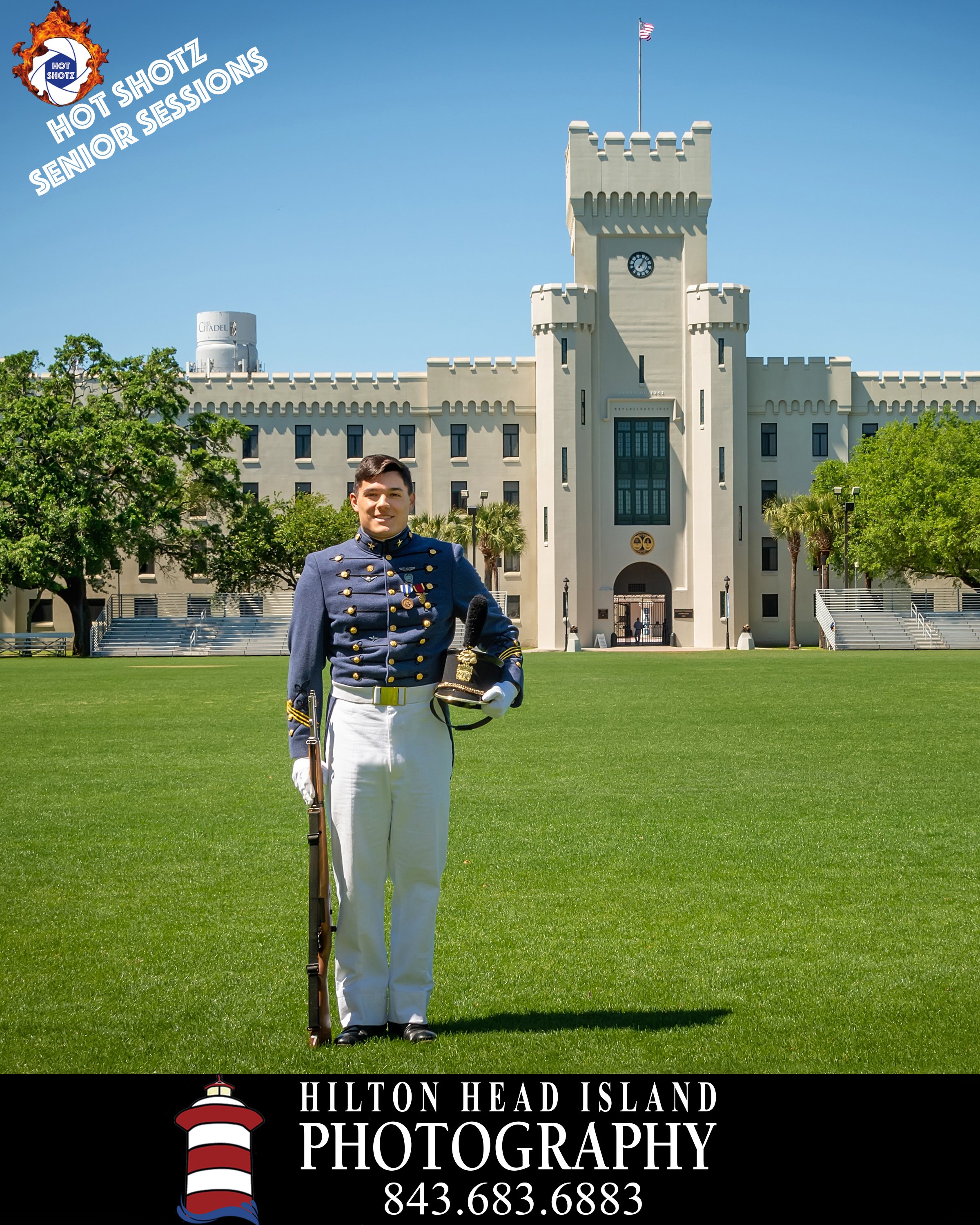 Citadel cadet portrait photography session