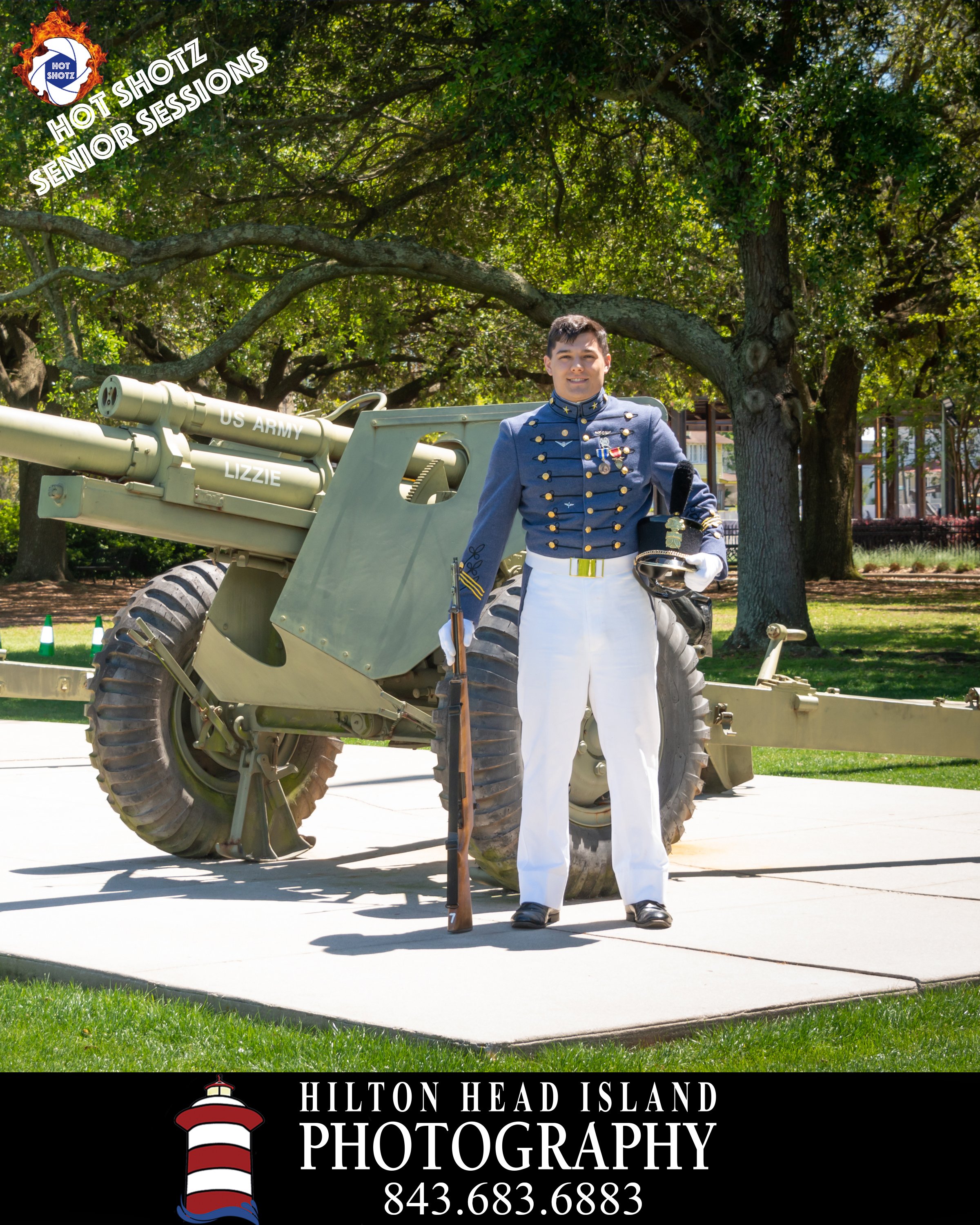 Citadel cadet portrait photography session