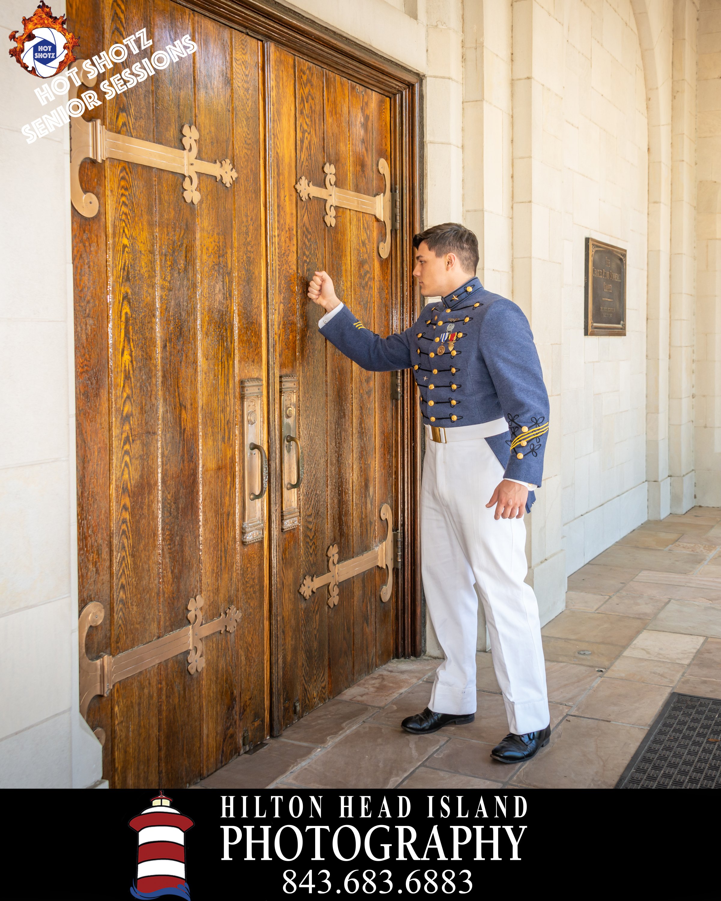 Citadel cadet portrait photography session