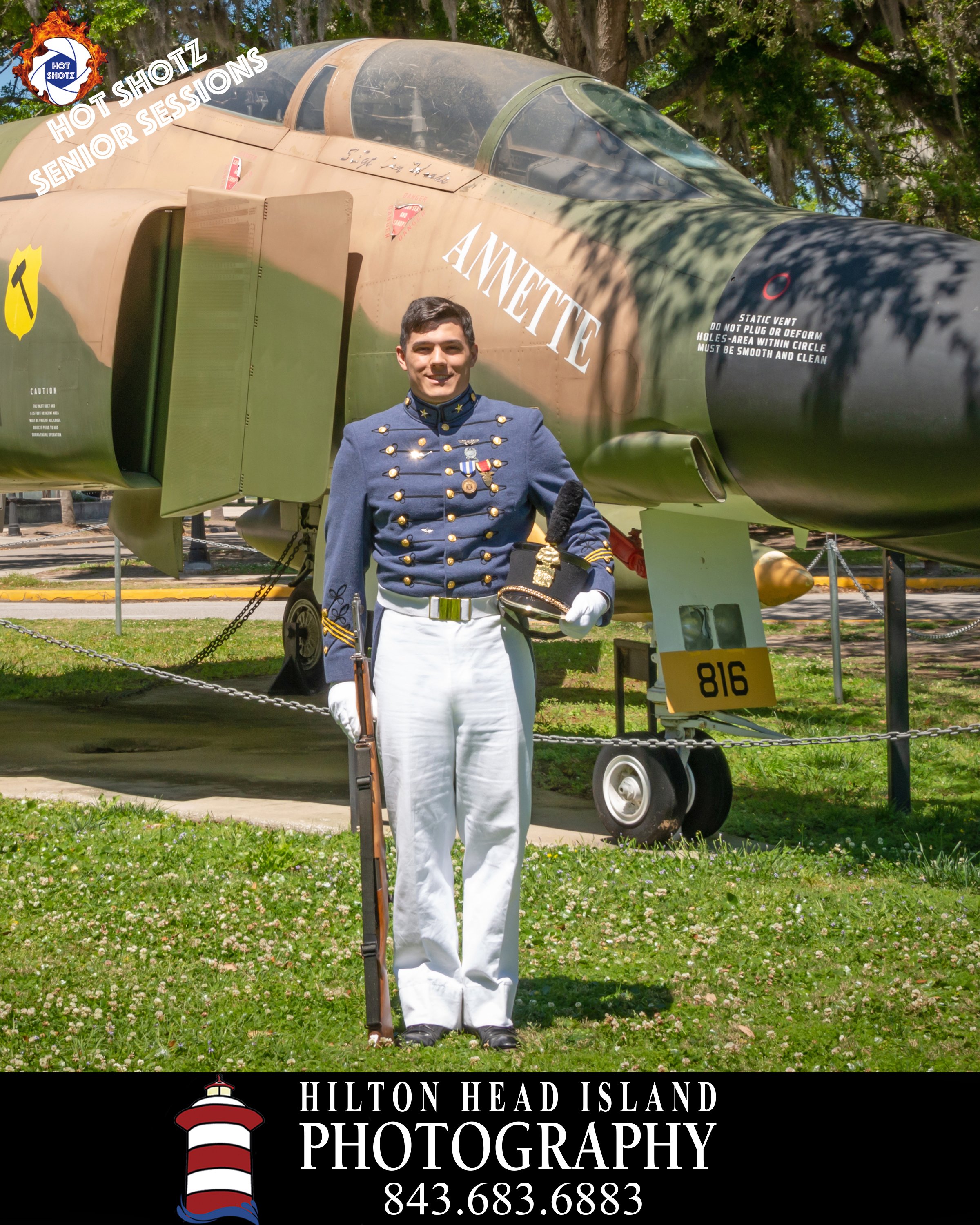 Citadel cadet portrait photography session