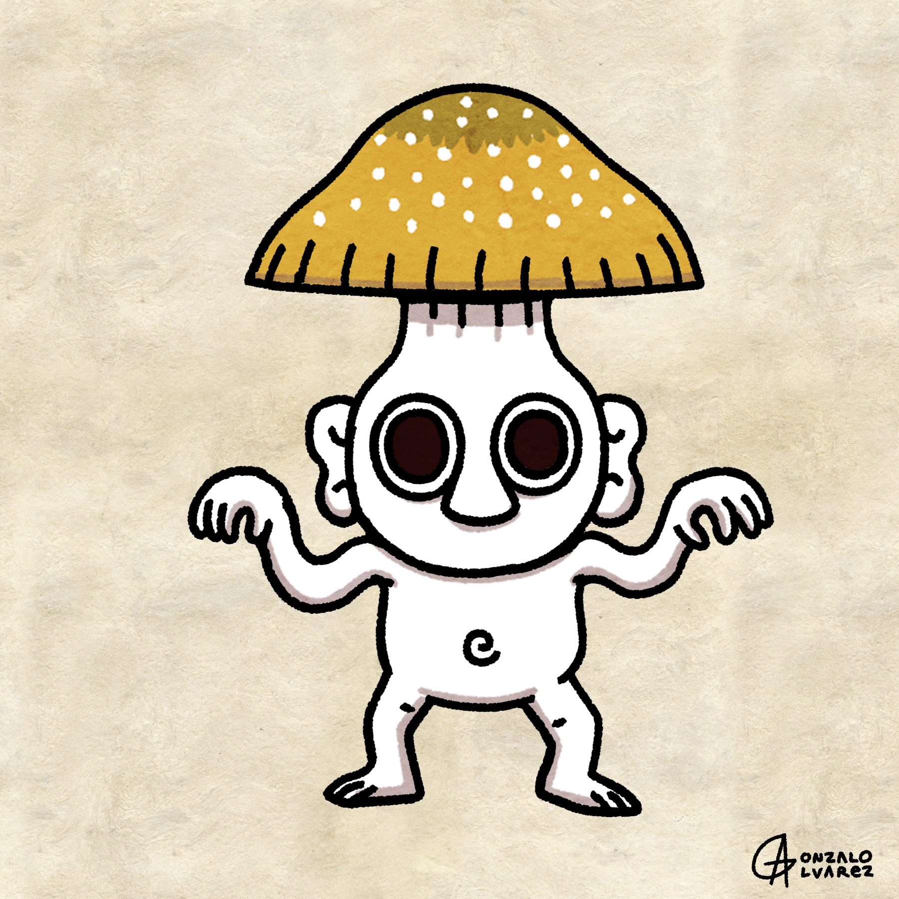 Teonanakaton — The Sacred Mushroom Print