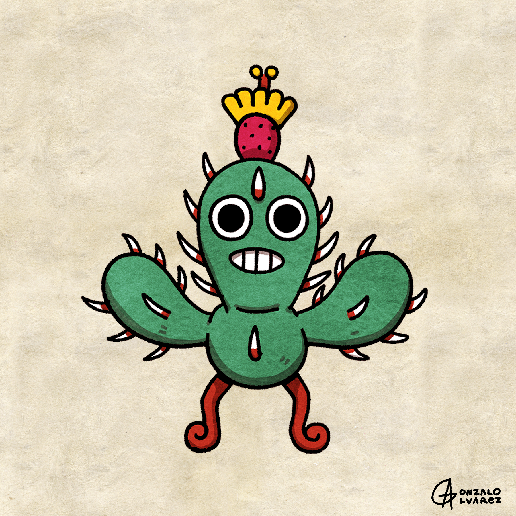 Nopalton — The Nopal Spirit Print