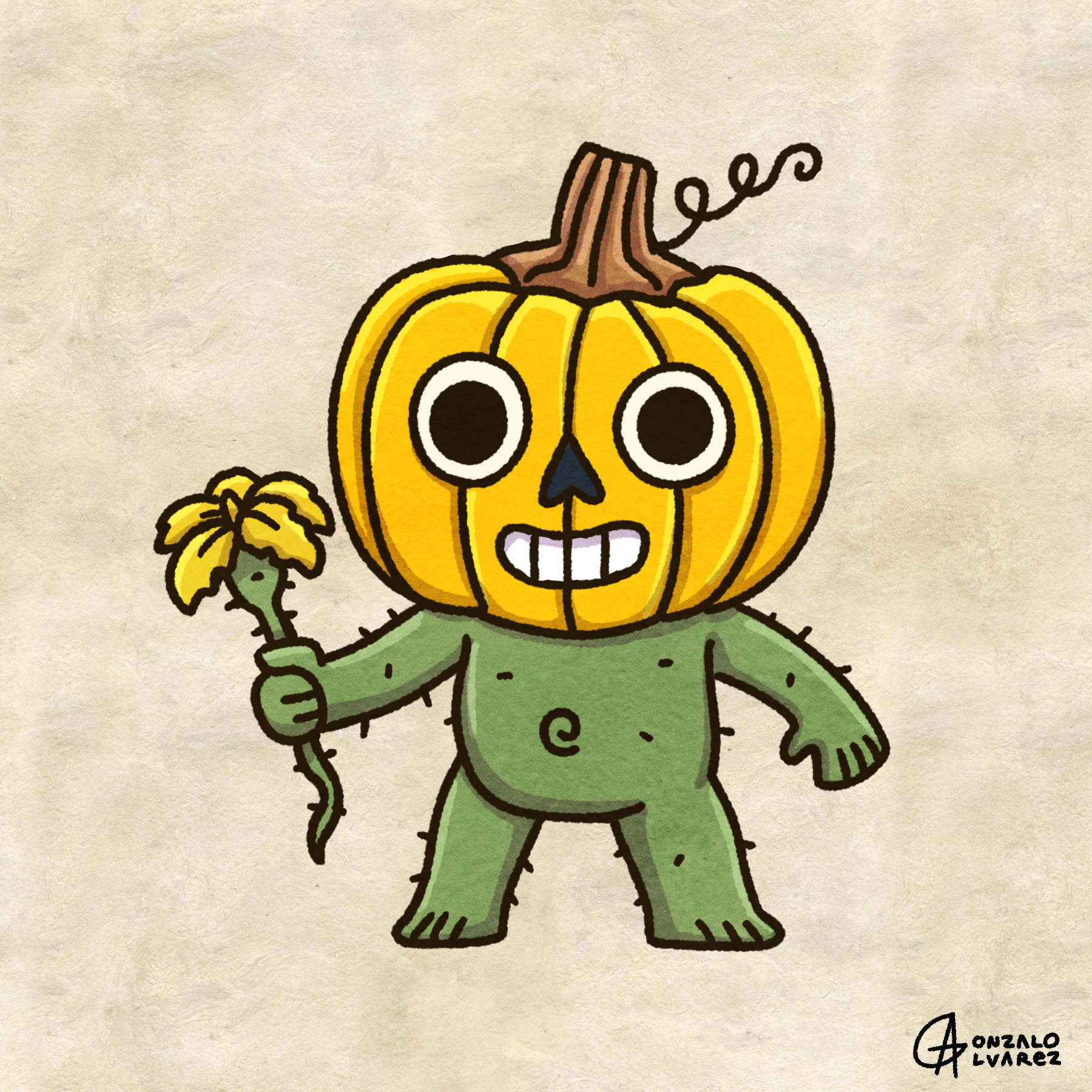 Ayohton —The Pumpkin Spirit Print