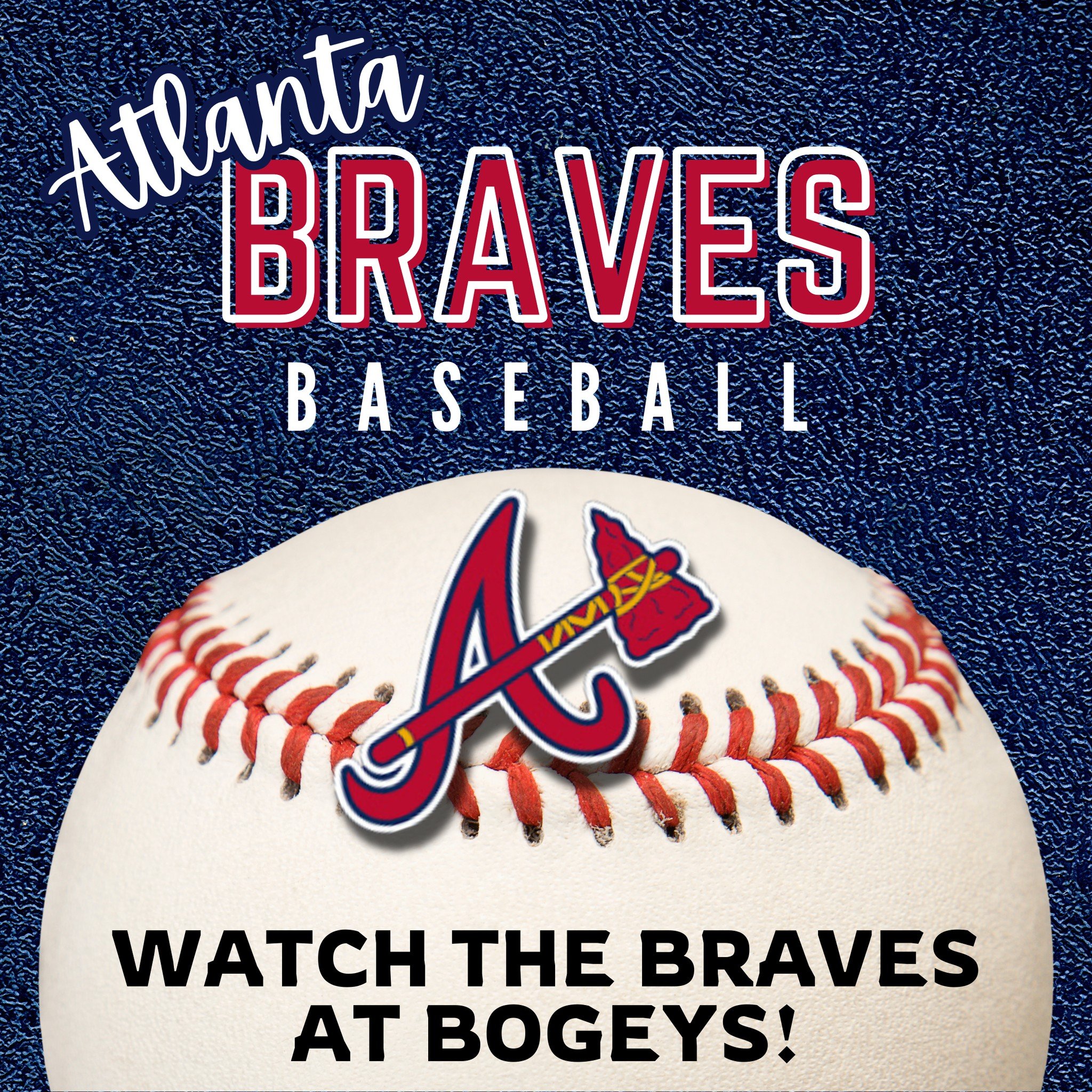 🔥⚾ Want to catch the Braves dominating? Join us at Bogeys! With tons of TVs, you won't miss a single play! ⚾🔥
#BravesNation #sportsbar #baseball #atlantabraves