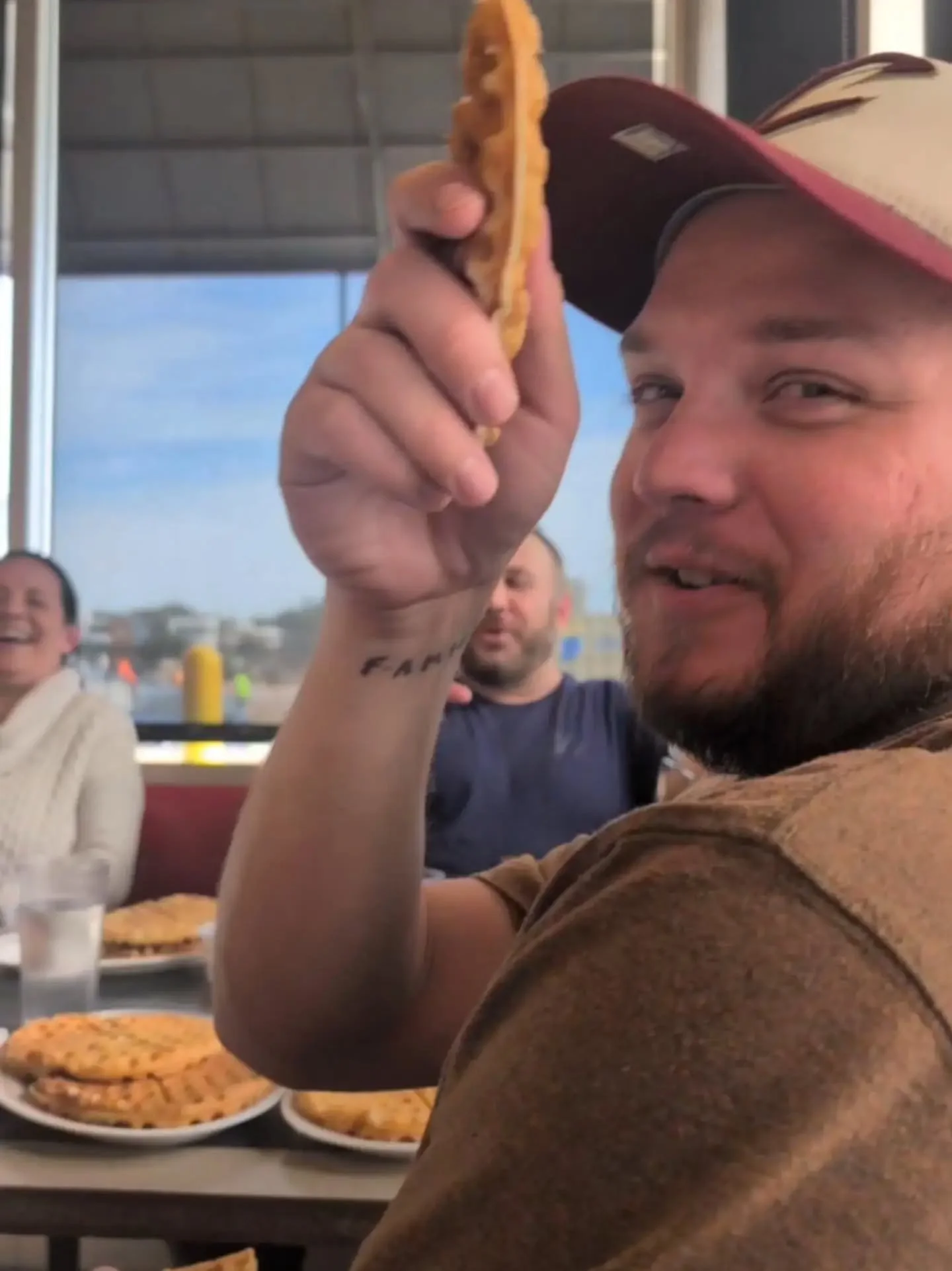 Happy birthday to this guy, the dude everyone loves! 
What do you guys think is the right bday present - a gift card to Waffle House? A box of Eggos? A waffle maker?

#iykyk #fantasyfootballfailure #CheeseDaddy