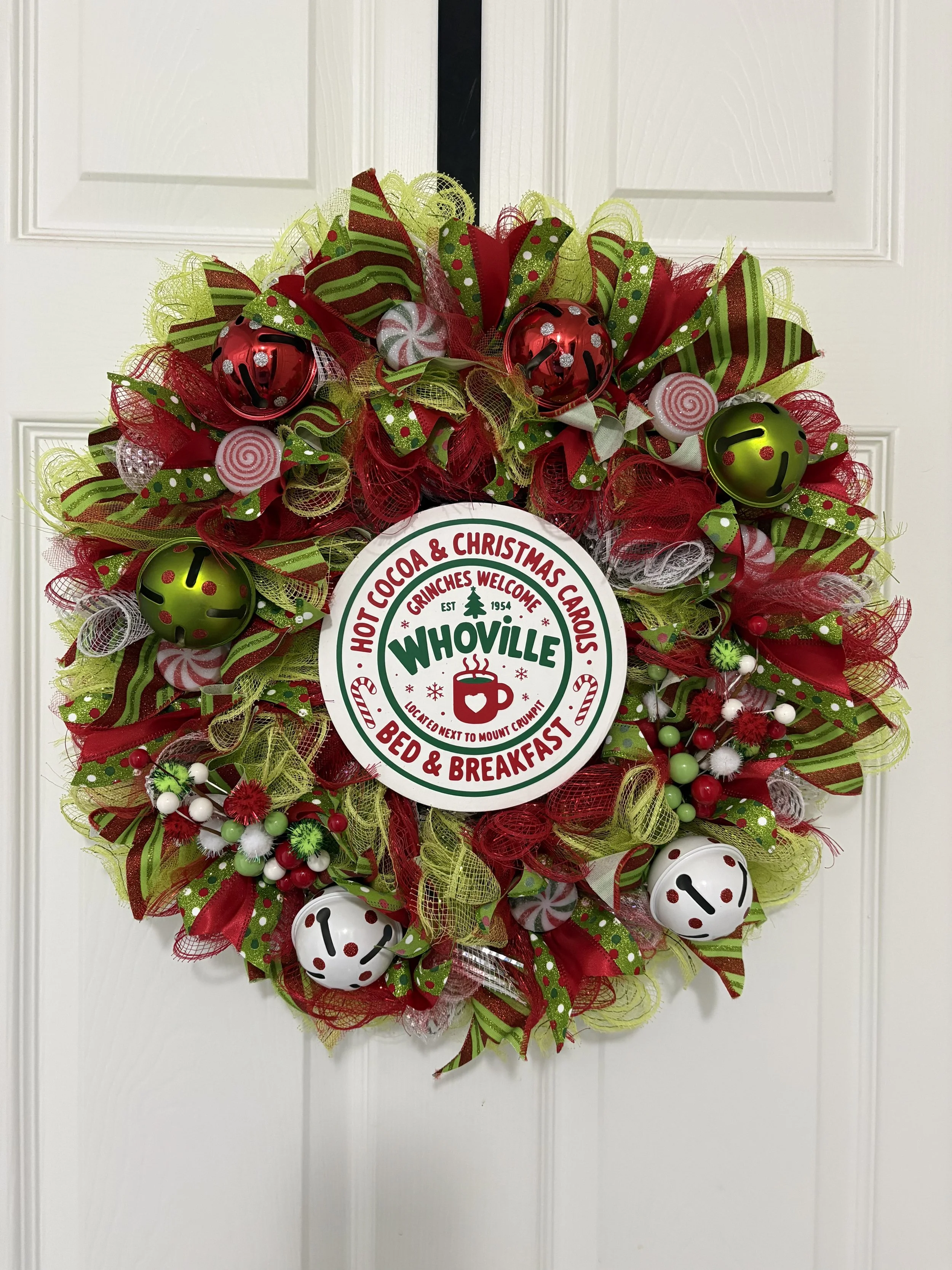 Whoville Bed & Breakfast Welcome Wreath